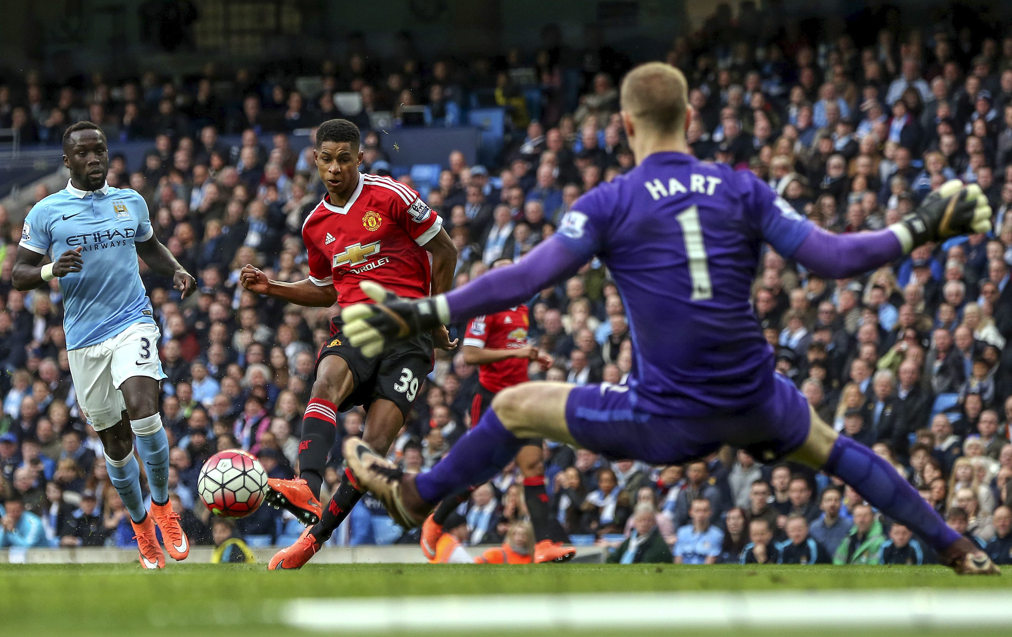 The emergence of Marcus Rashford has been the success story for United last season apart from the FA Cup win and the youngster looks set to establish himself into the first-team fold under Jose Mourinho. (Picture Courtesy - AFP/Getty Images)