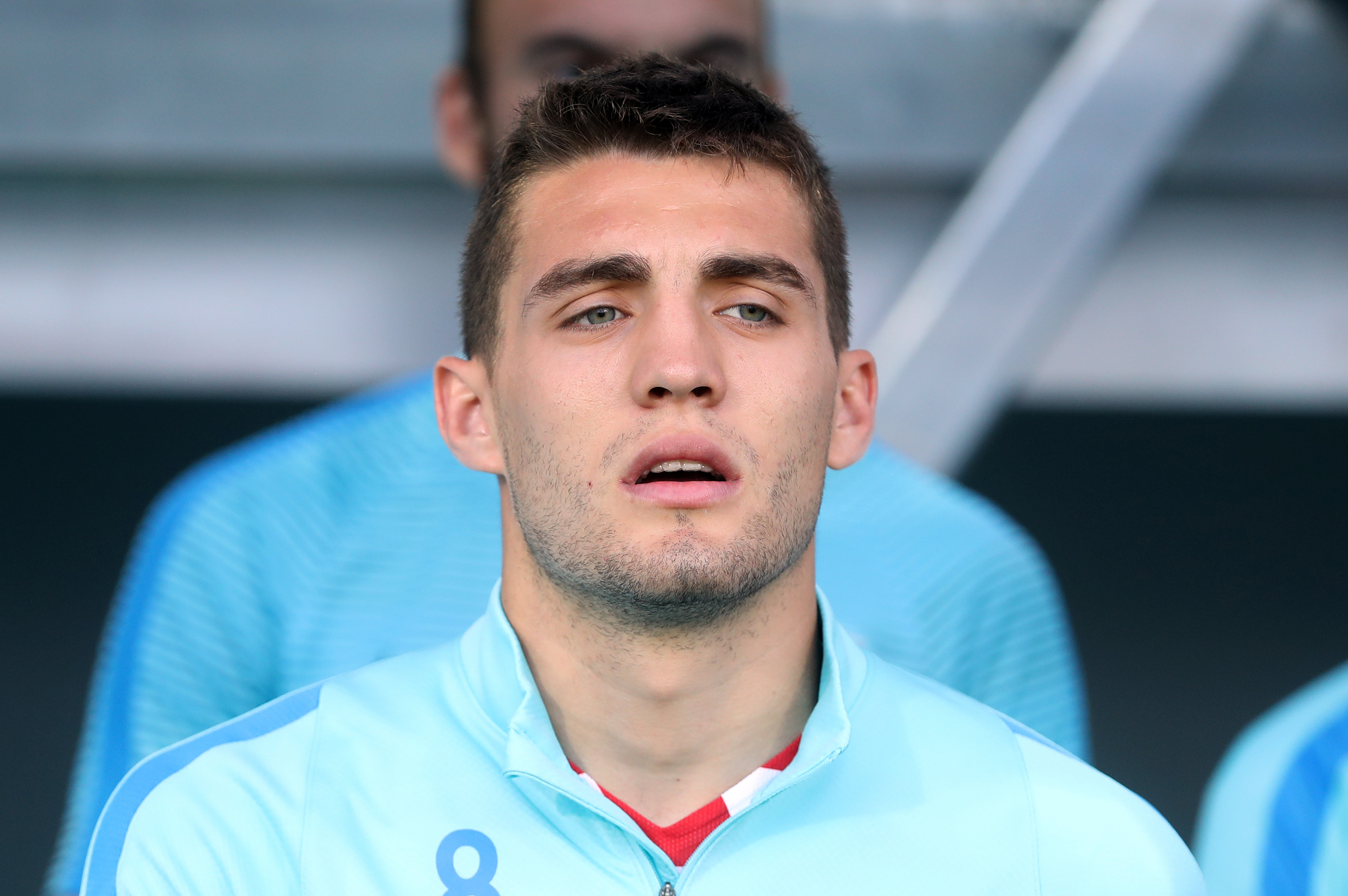 Croatia's midfielder Mateo Kovacic is pictured before the friendly football match between Croatia and San Marino in Rijeka, Croatia, on June 4, 2016. / AFP / STR        (Photo credit should read STR/AFP/Getty Images)