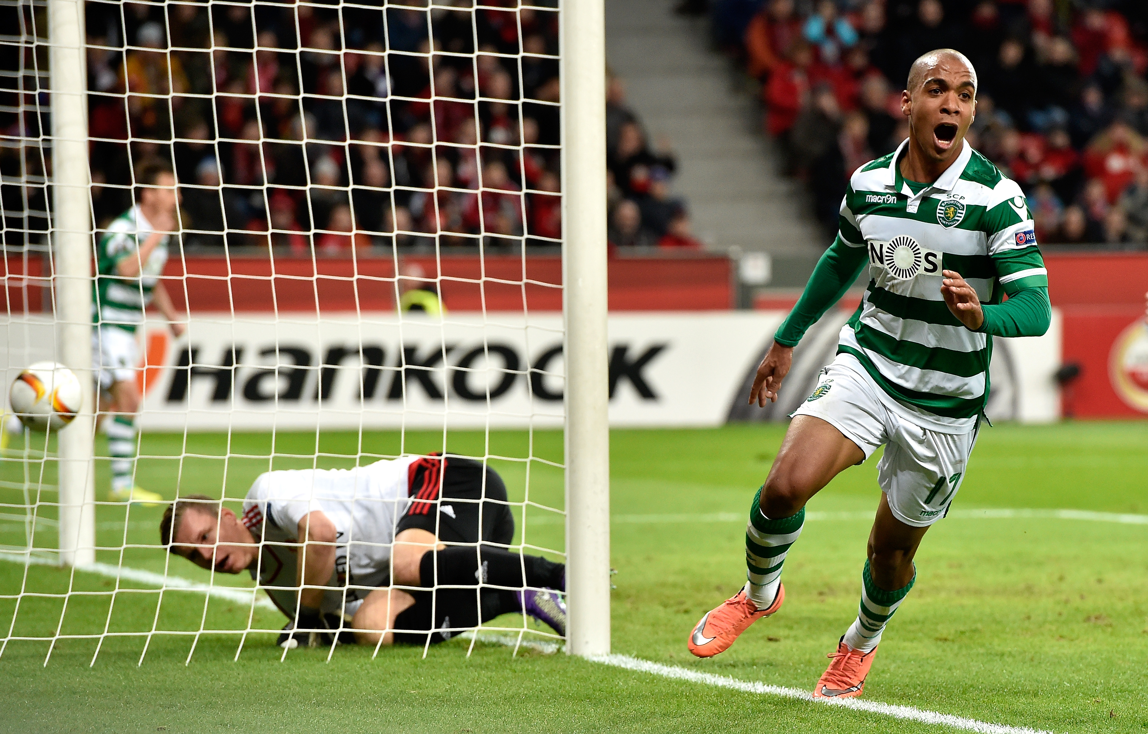 "Bernabeu calling" - Joao Mario could be set for a switch to Liga BBVA giants Real Madrid. (Picture Courtesy - AFP/Getty Images)