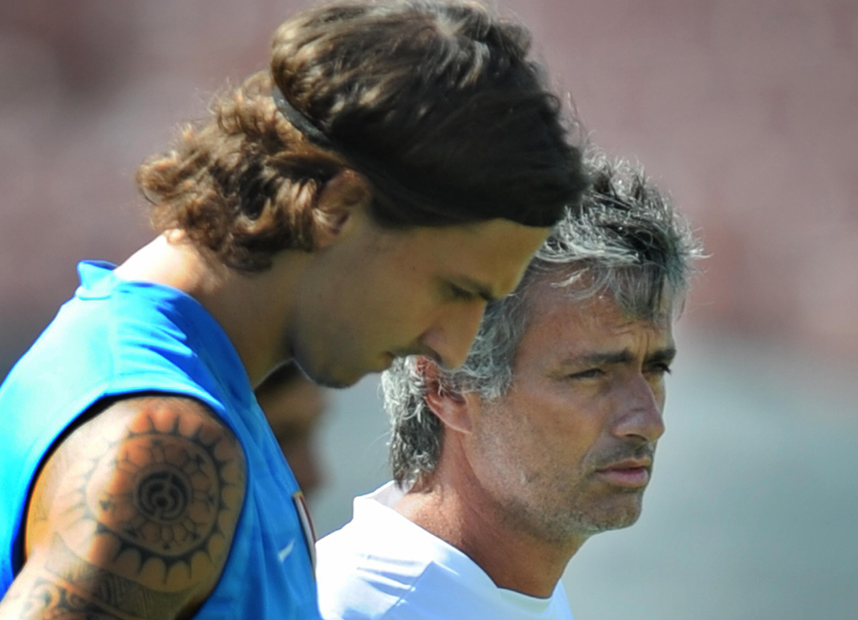 Zlatan remembers Conte well (Photo credit  Mark Ralston/AFP/Getty Images)