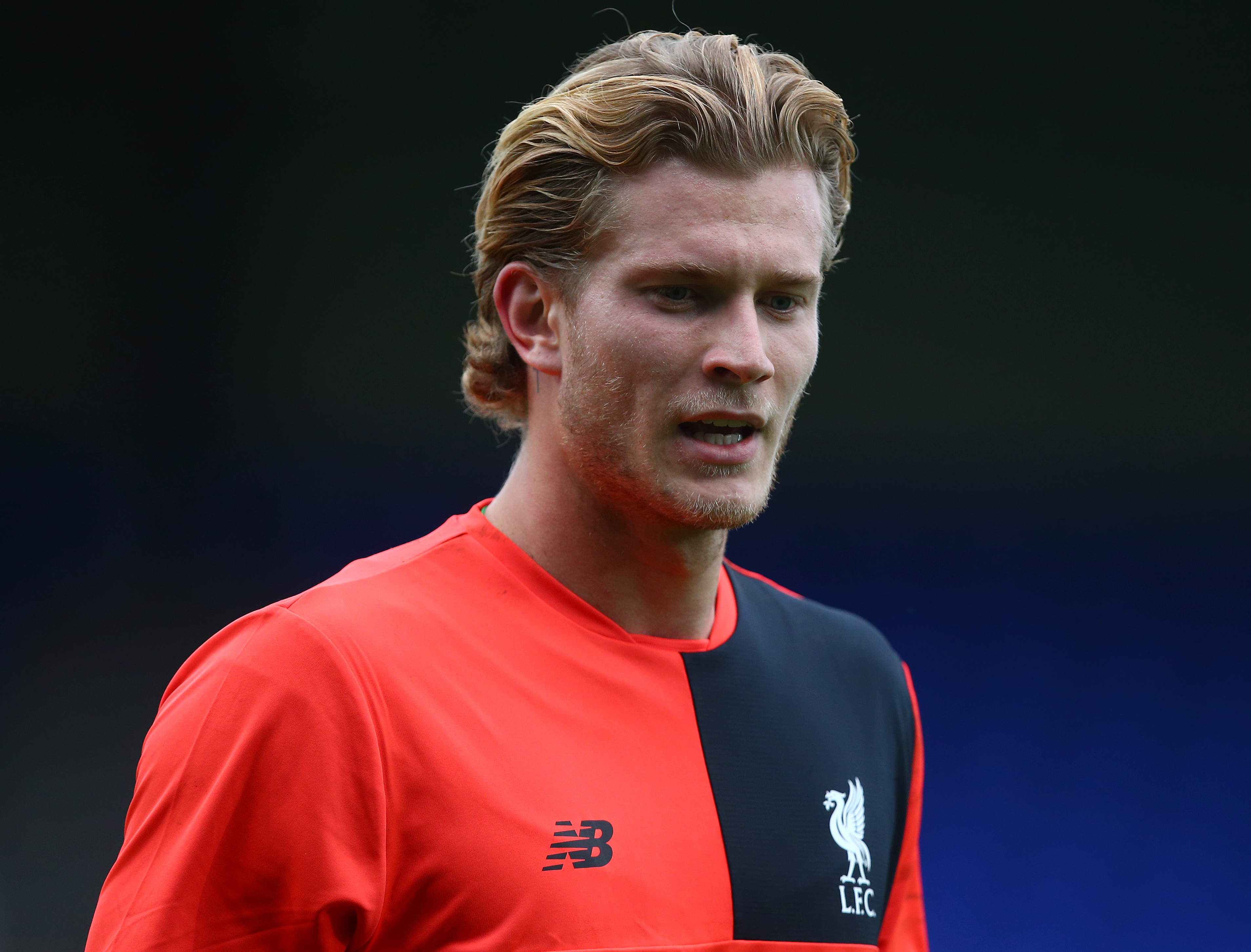 BIRKENHEAD, ENGLAND - JULY 08: Loris Karius of Liverpool warms up during the Pre-Season Friendly match between Tranmere Rovers and Liverpool at Prenton Park on July 8, 2016 in Birkenhead, England. (Photo by Dave Thompson/Getty Images)