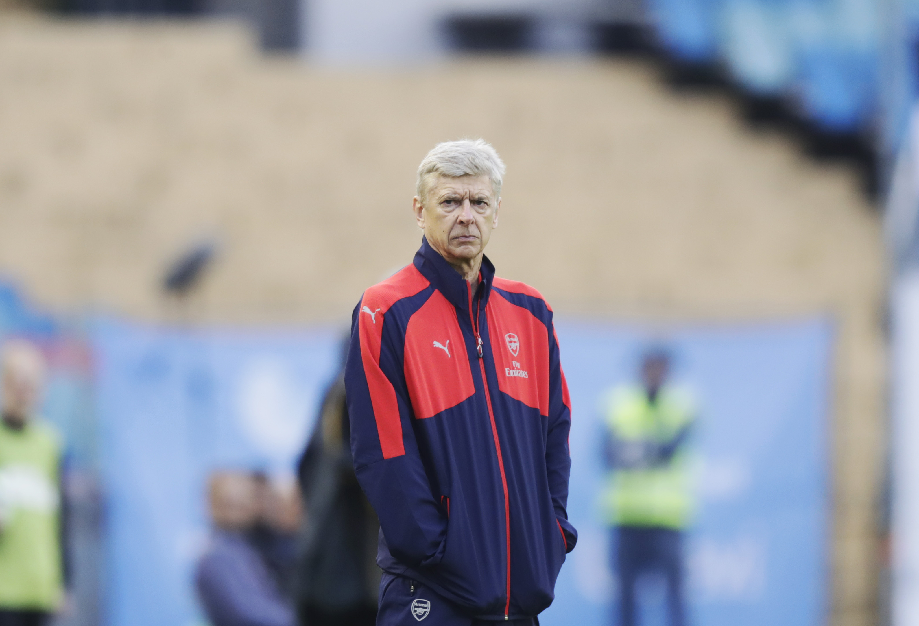 GOTHENBURG, SWEDEN - AUGUST 07: Arsne Wenger, head coach of Arsenal during the Pre-Season Friendly between Arsenal and Manchester City at Ullevi on August 7, 2016 in Gothenburg, Sweden. (Photo by Nils Petter Nilsson/Ombrello/Getty Images)