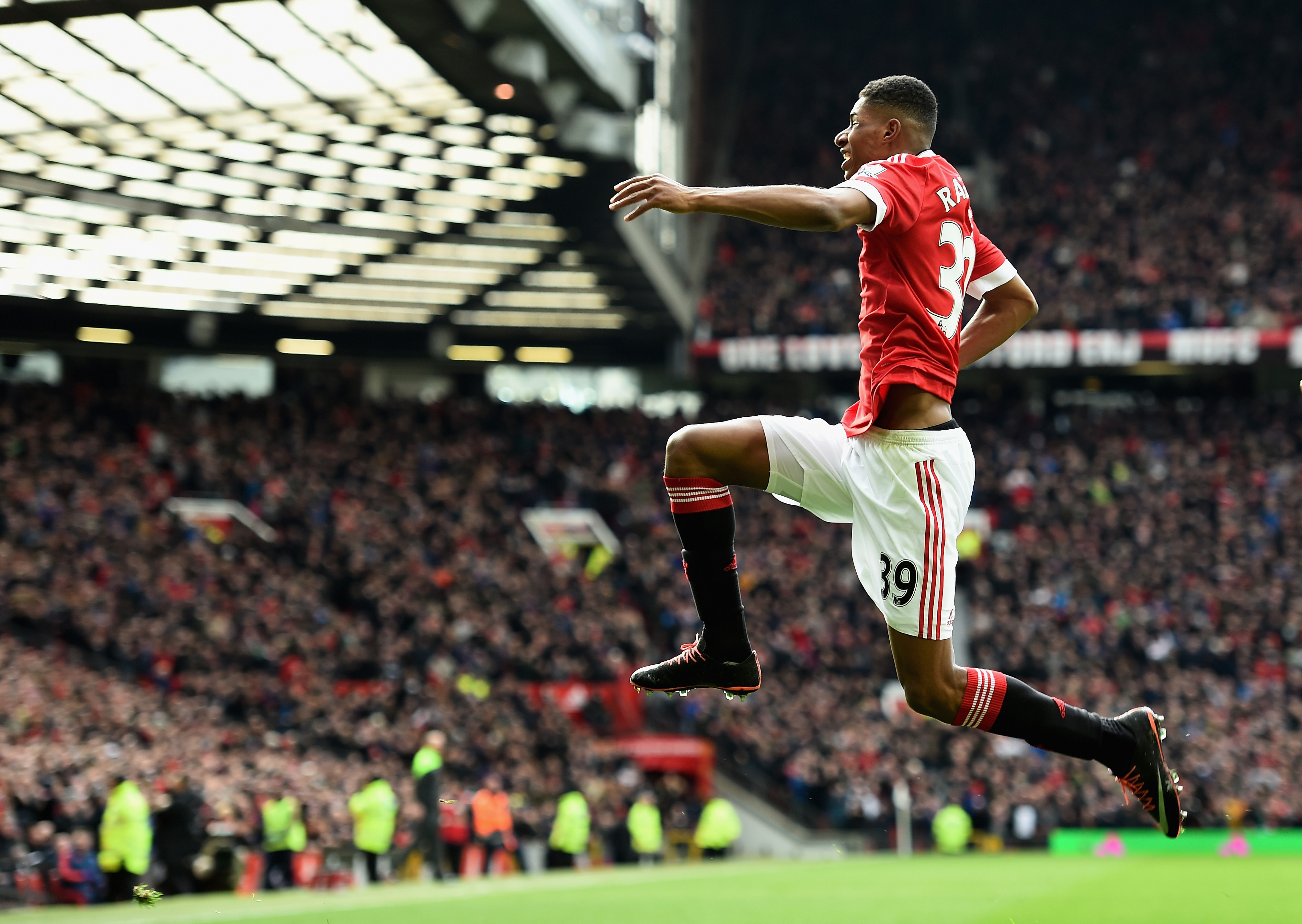 Marcus Rashford seems to have built a hype at Old Trafford similar to what Cristiano Ronaldo did in his early years at Old Trafford and the teenager has revealed that the Portuguese was an inspirational figure growing up. (Picture Courtesy - AFP/Getty Images)
