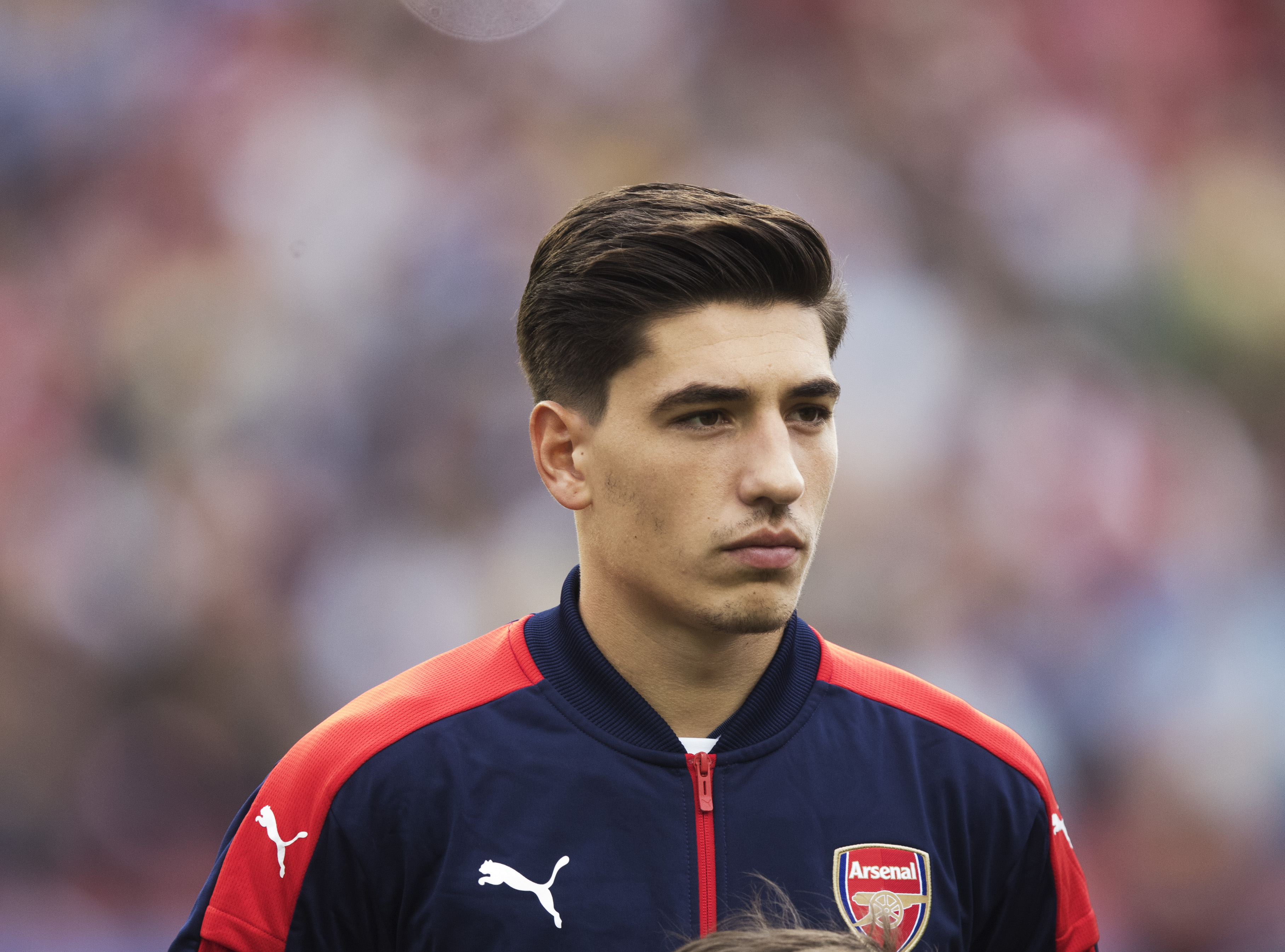 GOTHENBURG, SWEDEN - AUGUST 07: Hector Bellerin of Arsenal during the Pre-Season Friendly between Arsenal and Manchester City at Ullevi on August 7, 2016 in Gothenburg, Sweden. (Photo by Nils Petter Nilsson/Ombrello/Getty Images)