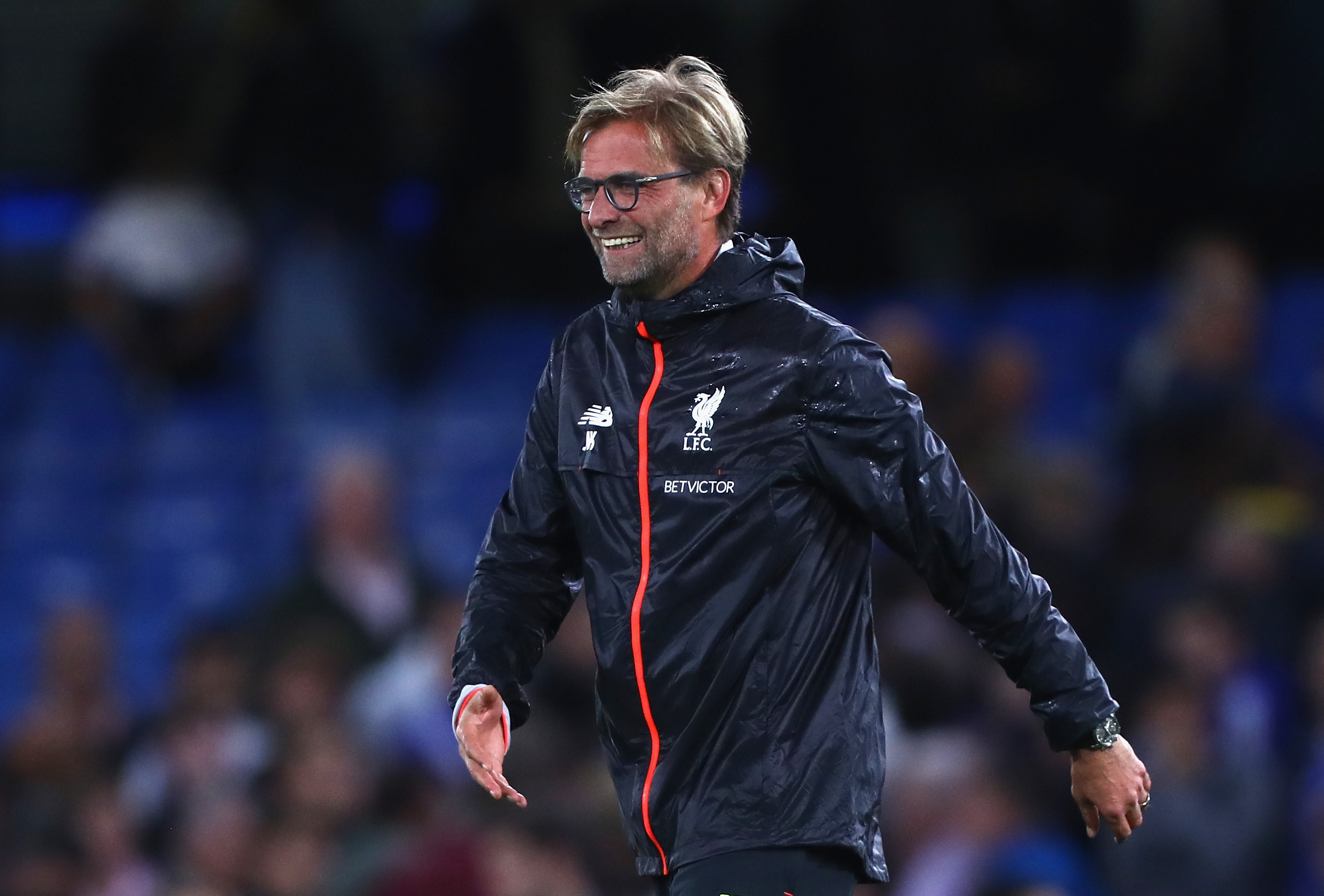 LONDON, ENGLAND - SEPTEMBER 16: Jurgen Klopp, Manager of Liverpool looks on during the Premier League match between Chelsea and Liverpool at Stamford Bridge on September 16, 2016 in London, England.  (Photo by Clive Rose/Getty Images)