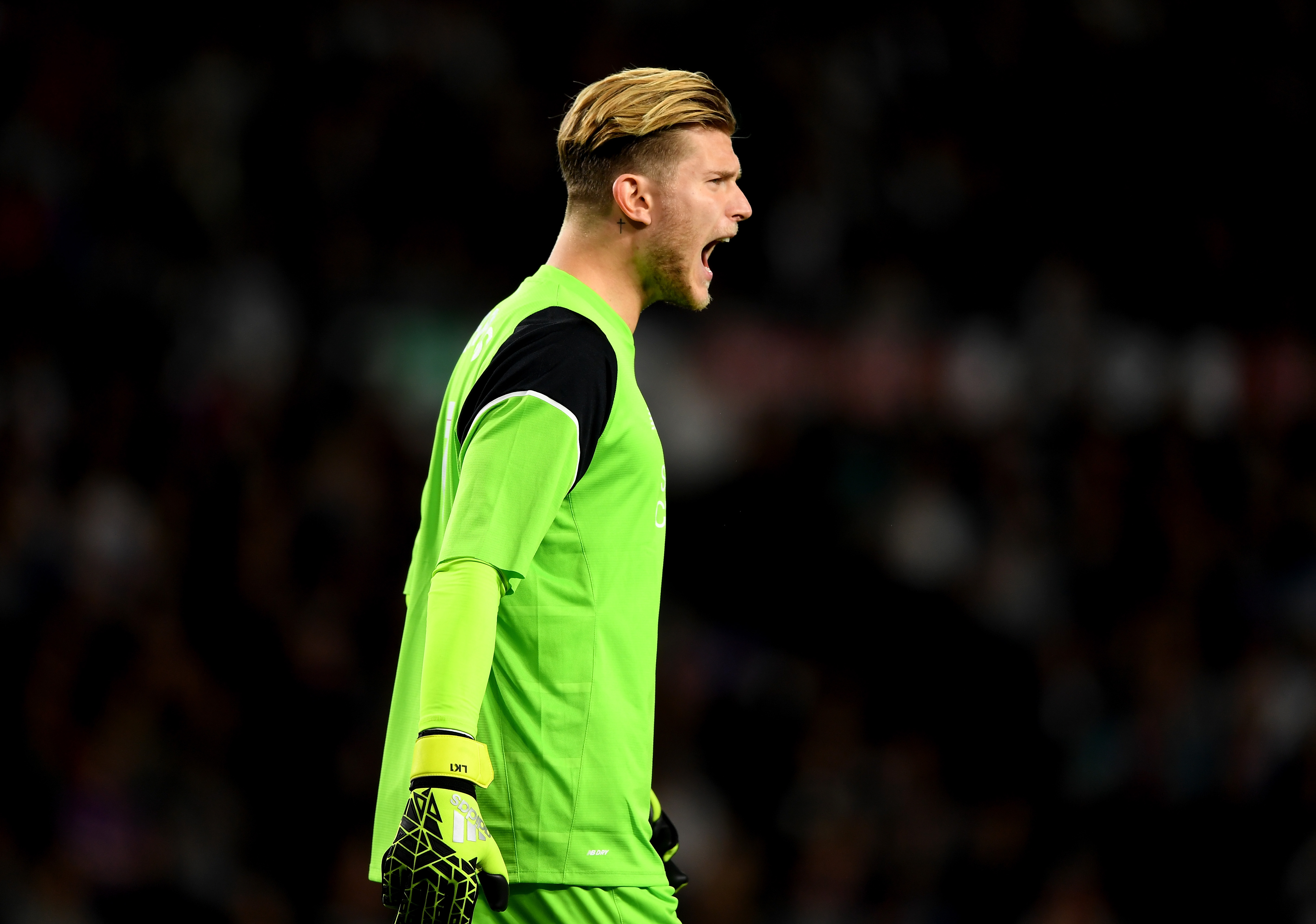 DERBY, ENGLAND - SEPTEMBER 20:  Loris Karius of Liverpool looks on during the EFL Cup Third Round match between Derby County and Liverpool at iPro Stadium on September 20, 2016 in Derby, England.  (Photo by Gareth Copley/Getty Images)