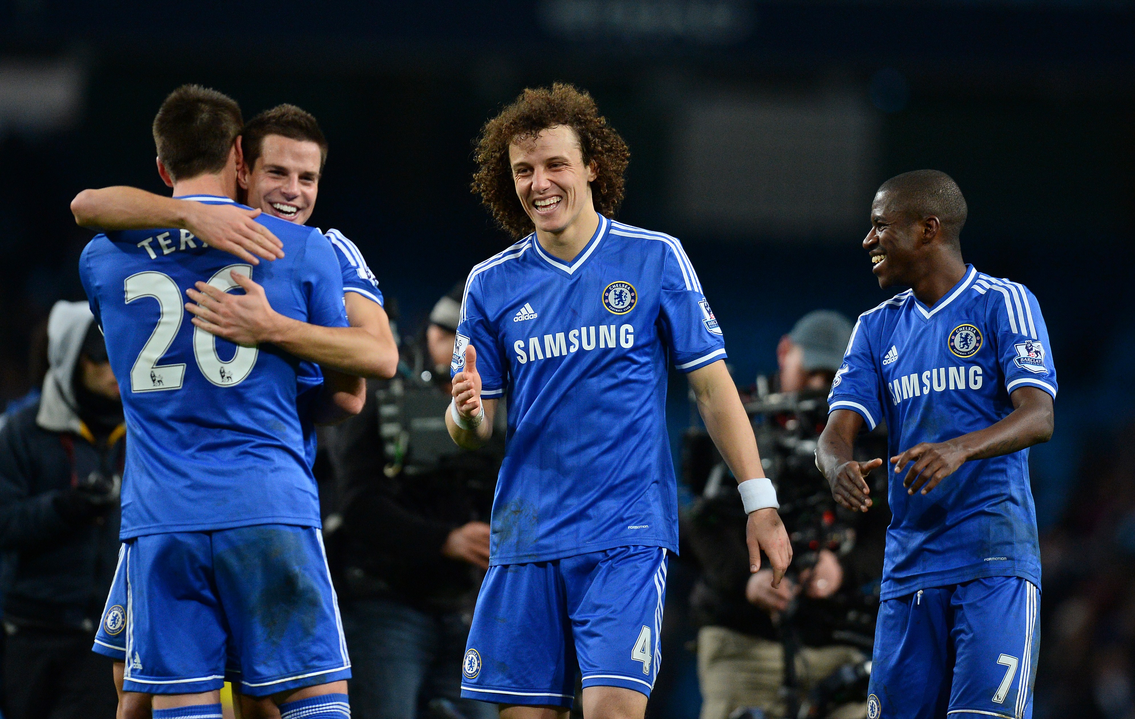 David Luiz believes Chelsea need to stay 'awake' to win the title (Photo courtesy ANDREW YATES/AFP/Getty Images)