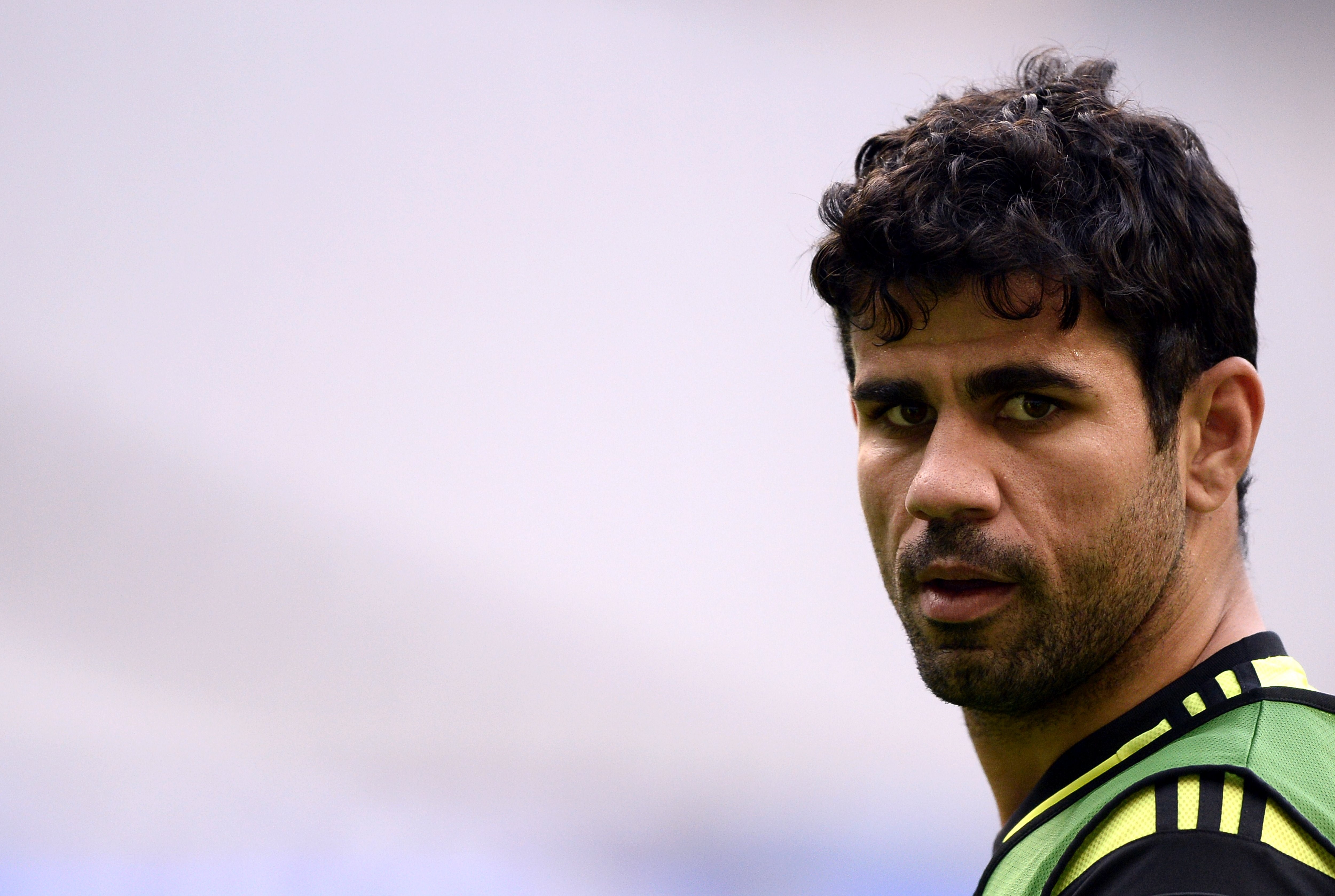 Spain's forward Diego Costa takes part in a training session on September 3, 2014, on the eve of the friendly football France vs Spain at the Stade-de-France in Saint-Denis outside Paris.  AFP PHOTO / FRANCK FIFE        (Photo credit should read FRANCK FIFE/AFP/Getty Images)