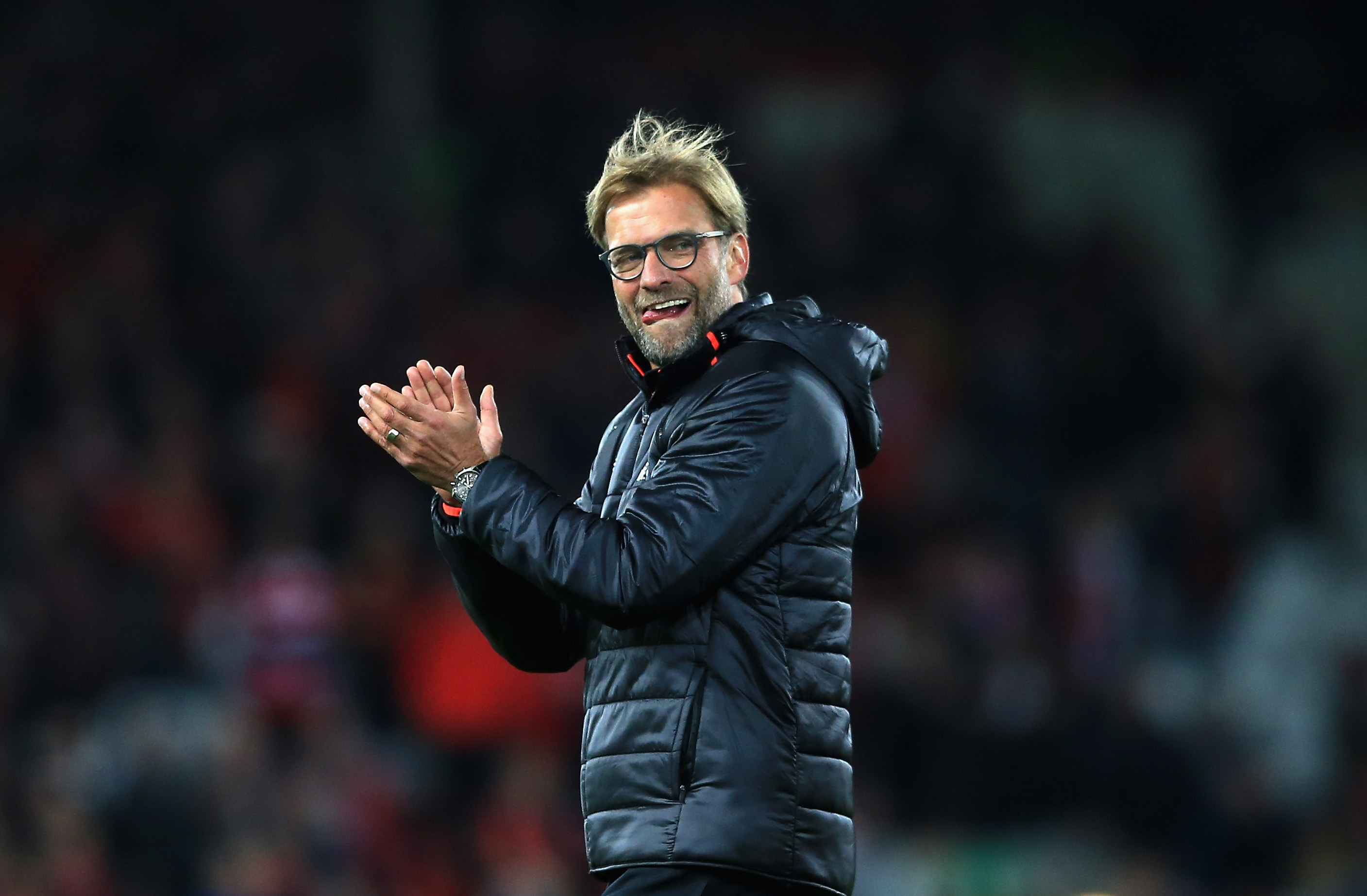 Liverpool's performances have left The Kop Klopp-ing their hands in awe. (Picture Courtesy - AFP/Getty Images)