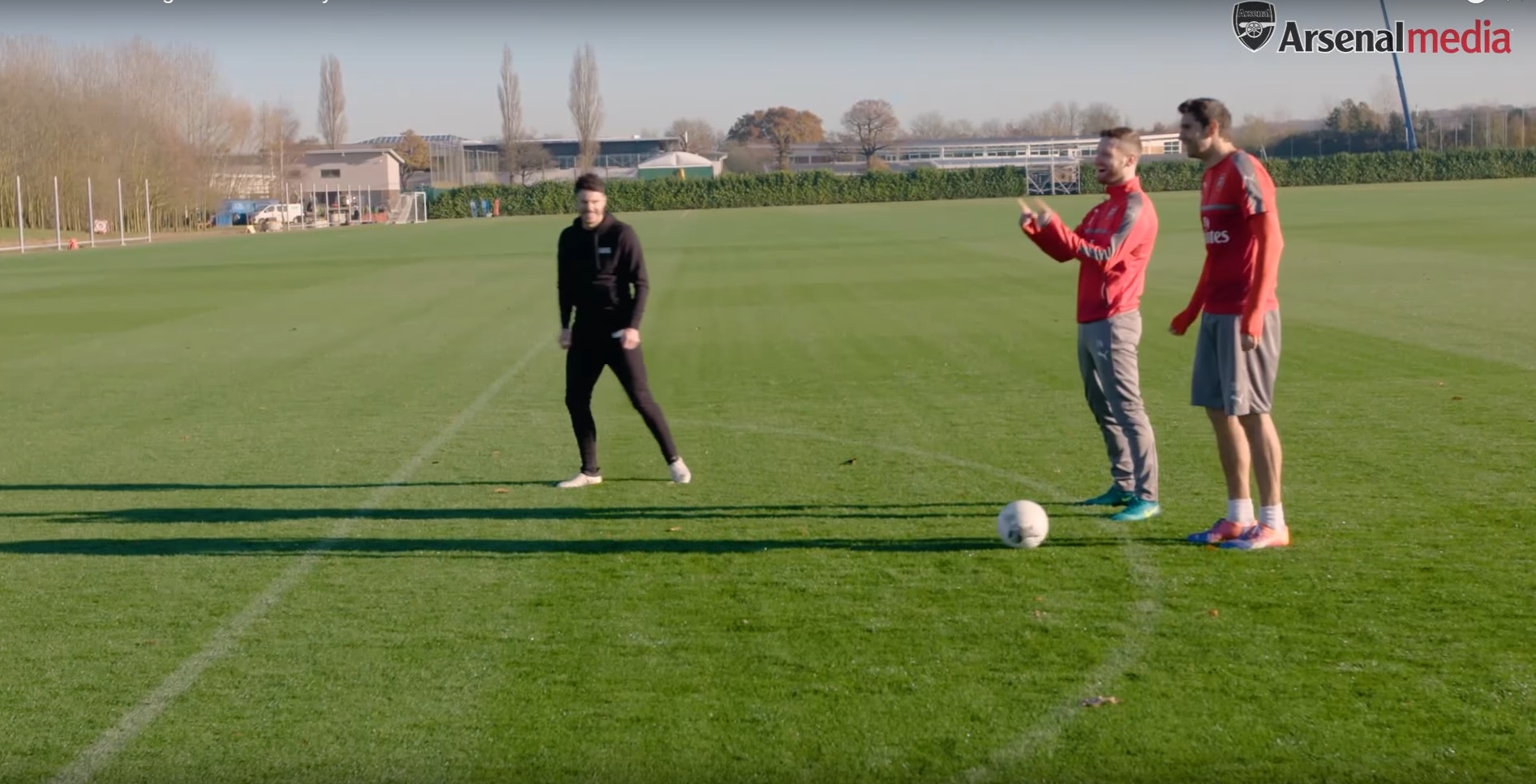 Arsenal take on the F2 Freestylers