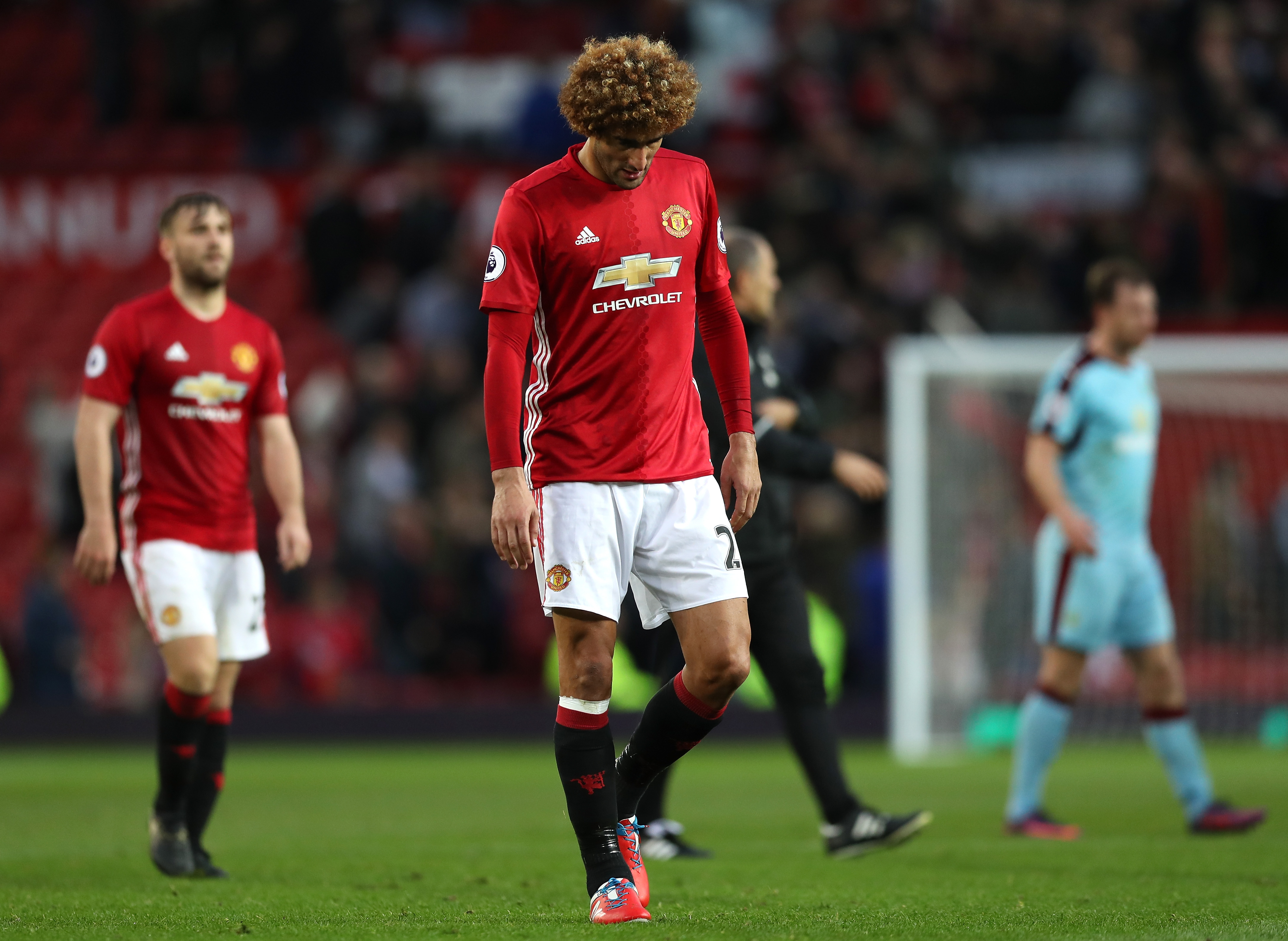 Gutted by the booing. (Picture Courtesy - AFP/Getty Images)