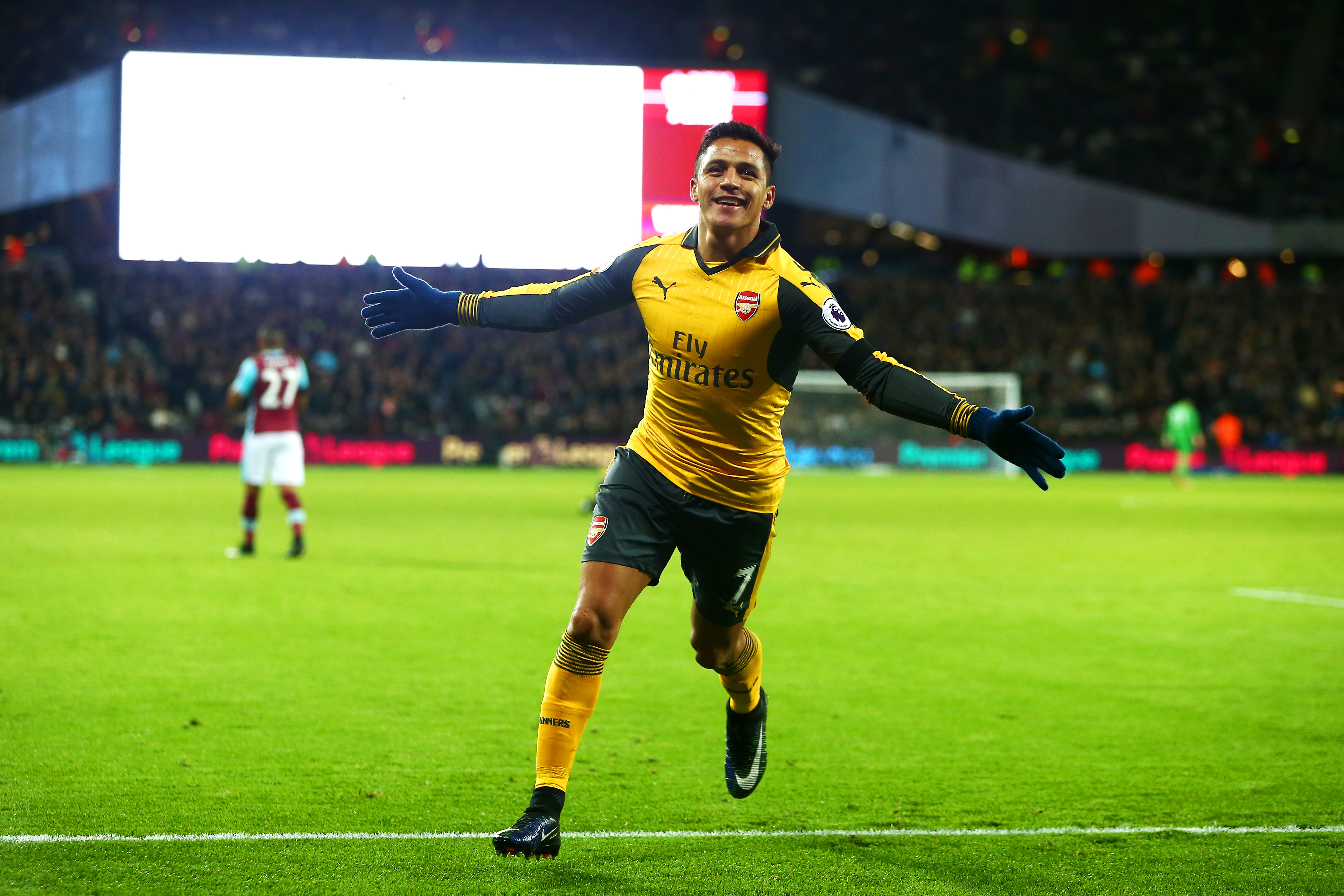 Sanchez set for another sizzling display. (Picture Courtesy - AFP/Getty Images)