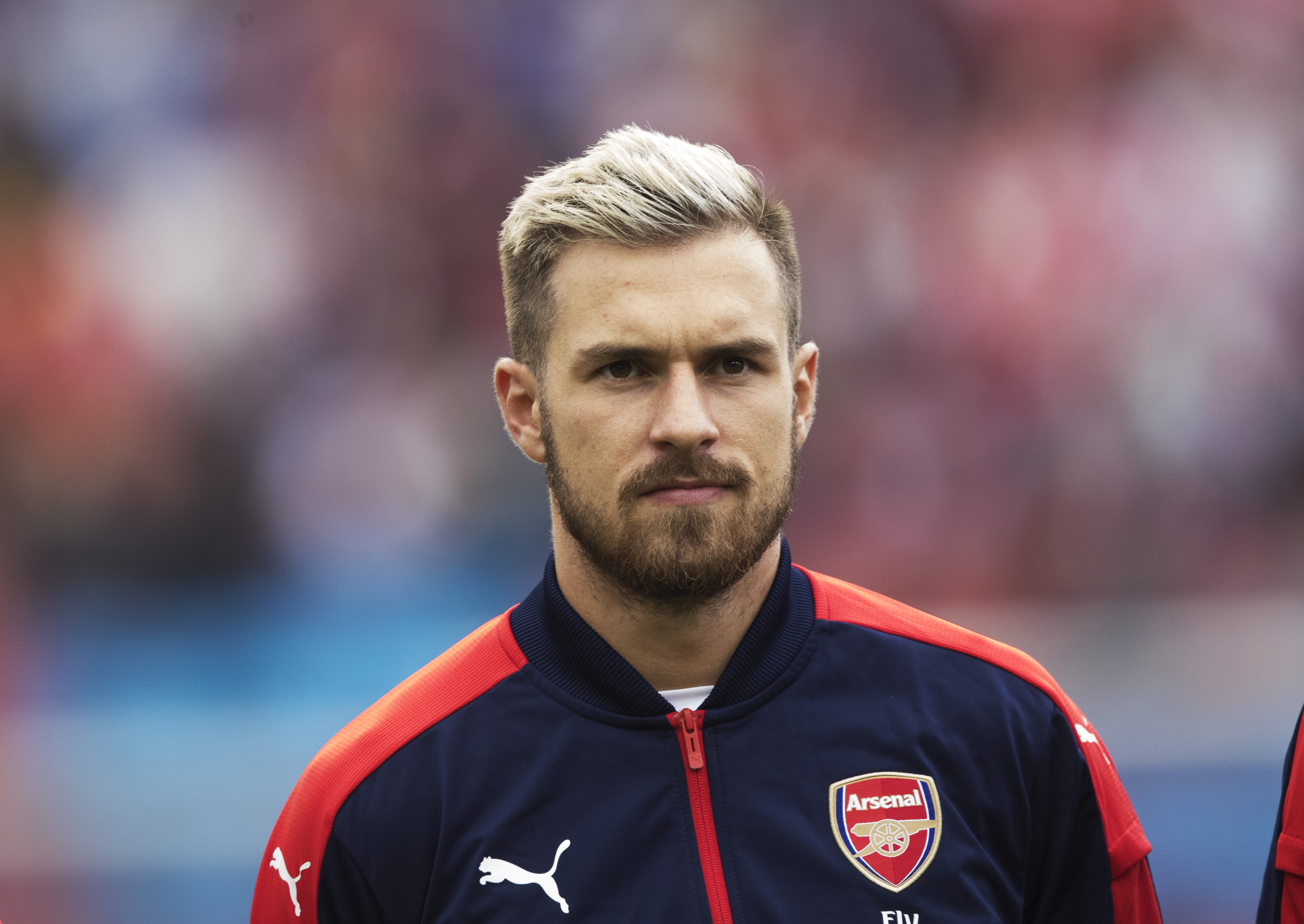 GOTHENBURG, SWEDEN - AUGUST 07: Aaron Ramsey of Arsenal during the Pre-Season Friendly between Arsenal and Manchester City at Ullevi on August 7, 2016 in Gothenburg, Sweden. (Photo by Nils Petter Nilsson/Ombrello/Getty Images)