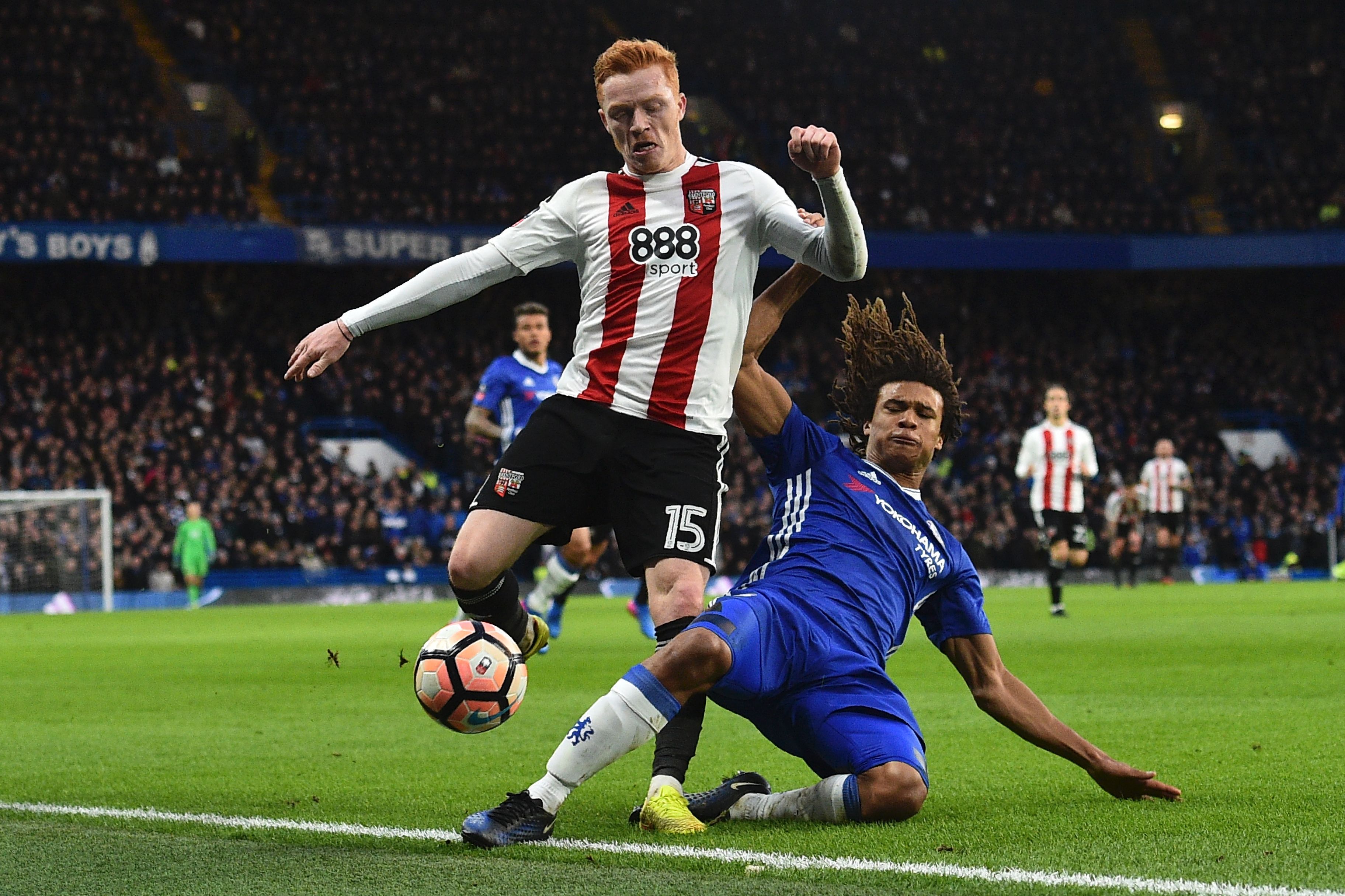 Nathan Ake made his Chelsea comeback last week, and Antonio Conte rates the Dutchman very highly. (Photo courtesy - Glyn Kirk/AFP/Getty Images)