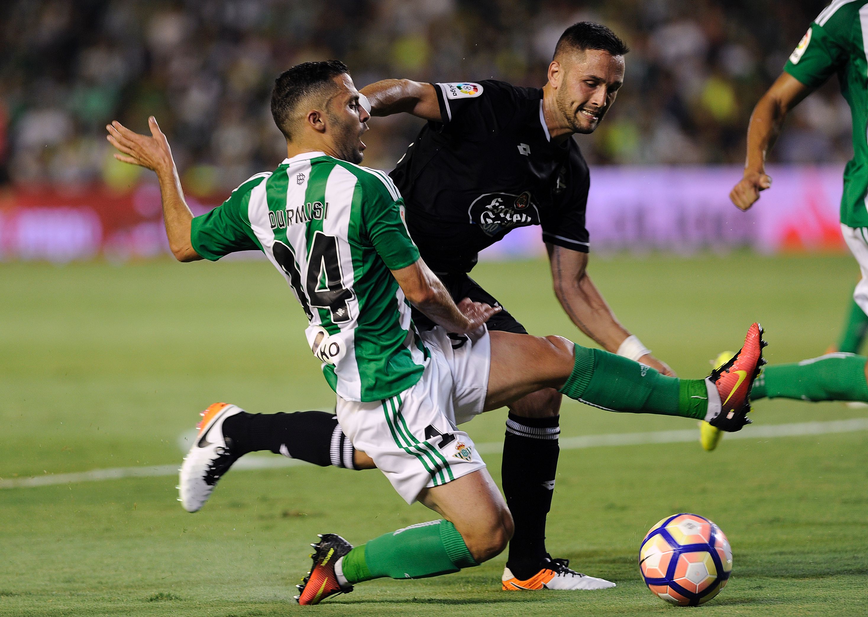 Durmisi has impressed since his move to Real Betis. (Photo courtesy - Cristina Quilcer/AFP/Getty Images)