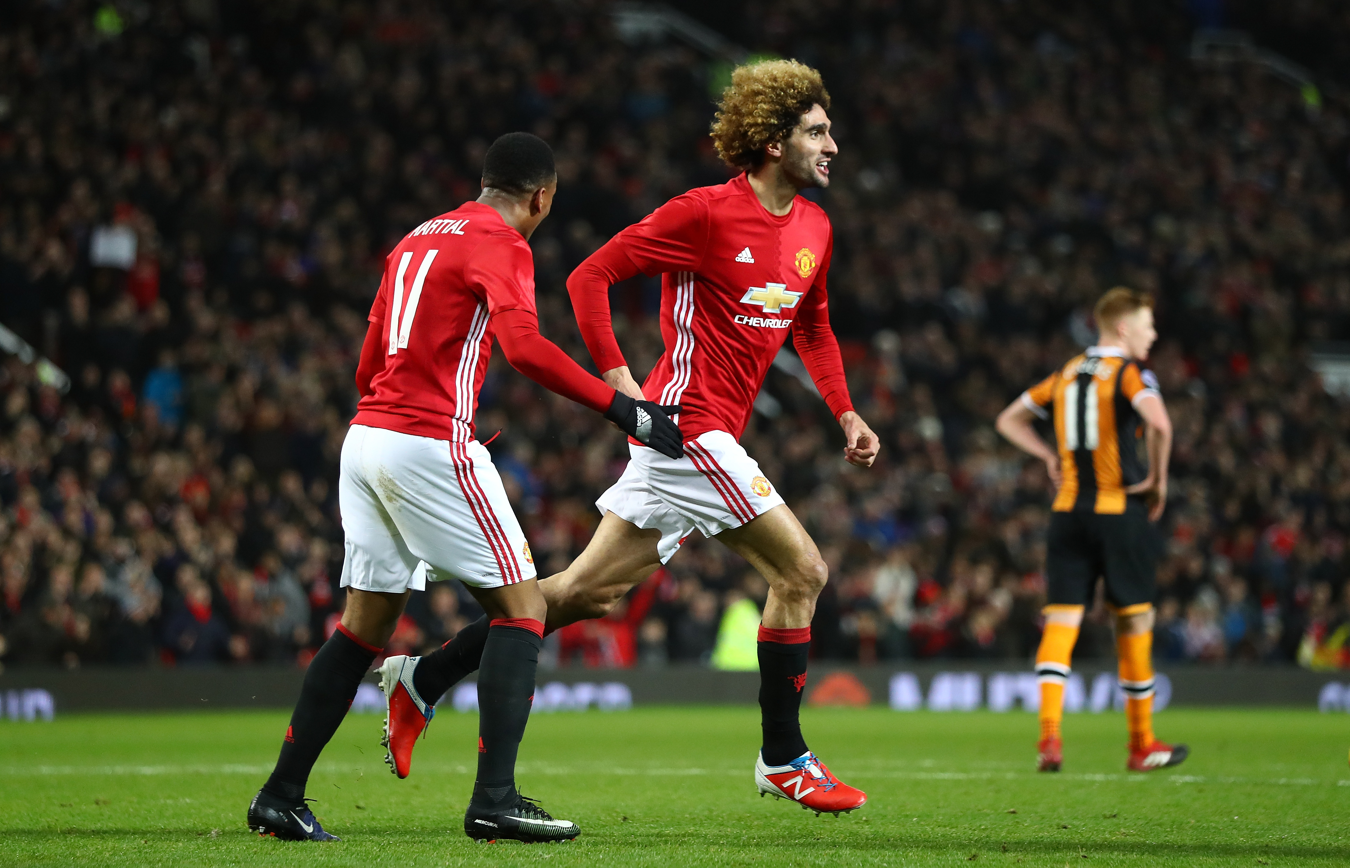 Running off to the Emirates (Photo by Clive Mason/Getty Images)