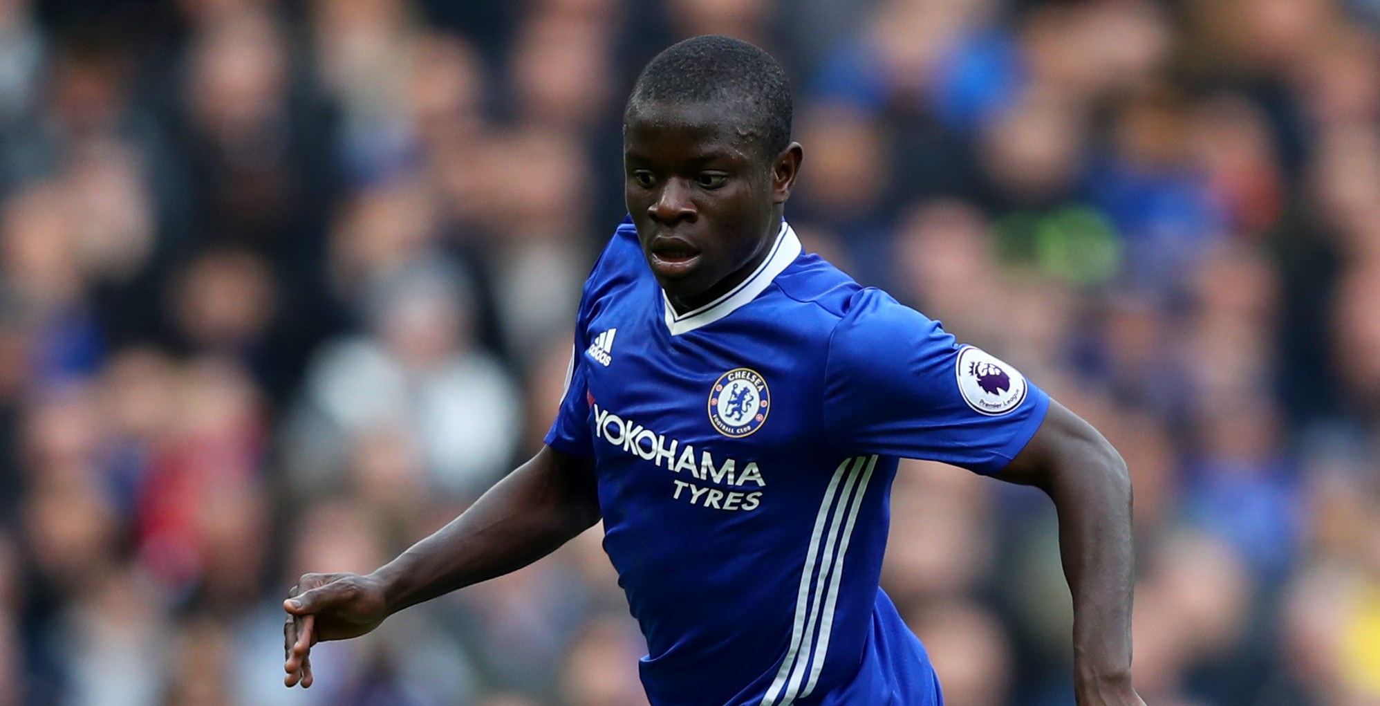 Ngolo Kante failed to make any impact in the midfield for Chelsea. (Photo by Clive Rose/Getty Images)