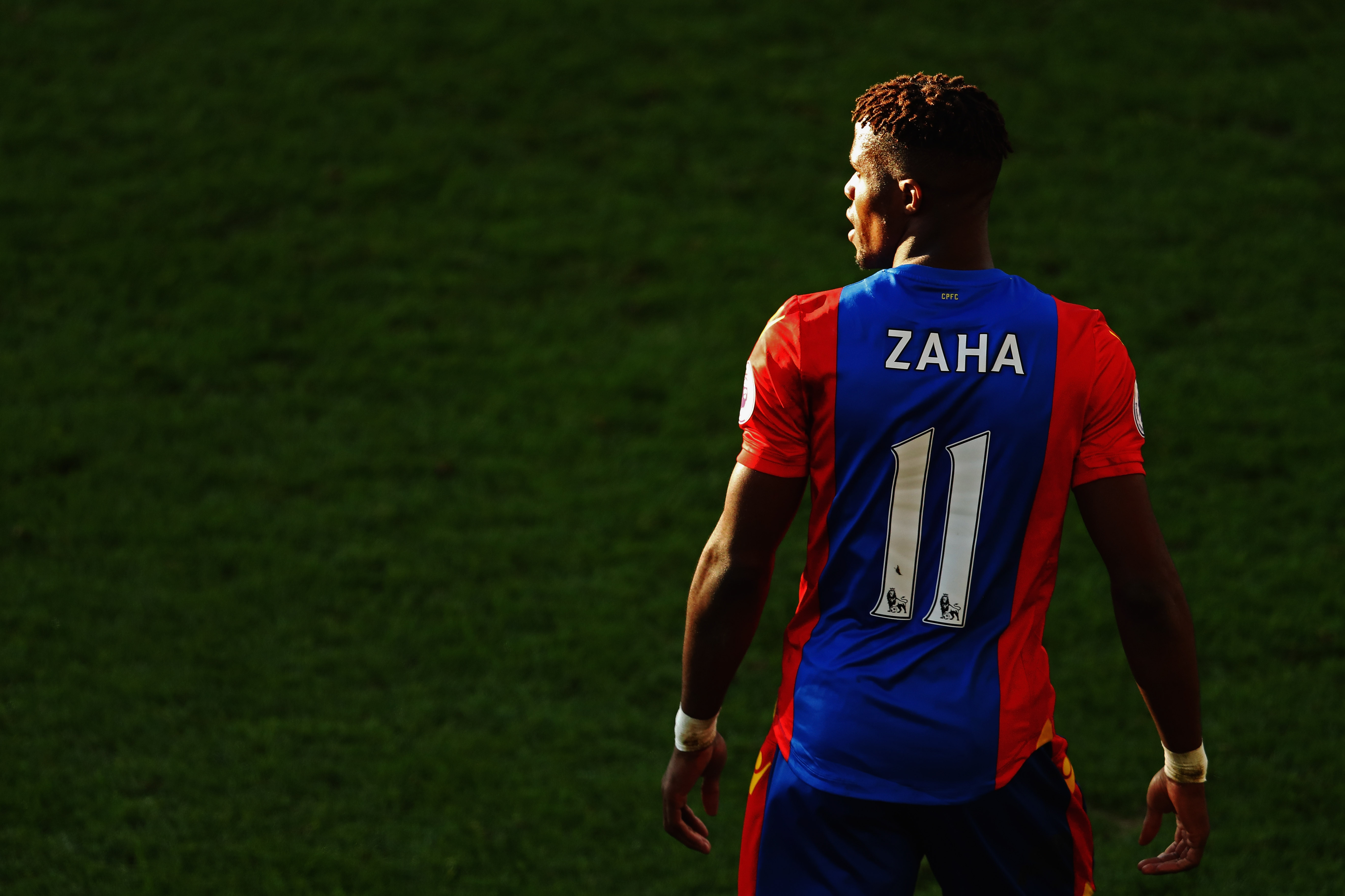 One-man army Wilfred Zaha (Photo by Dean Mouhtaropoulos/Getty Images)