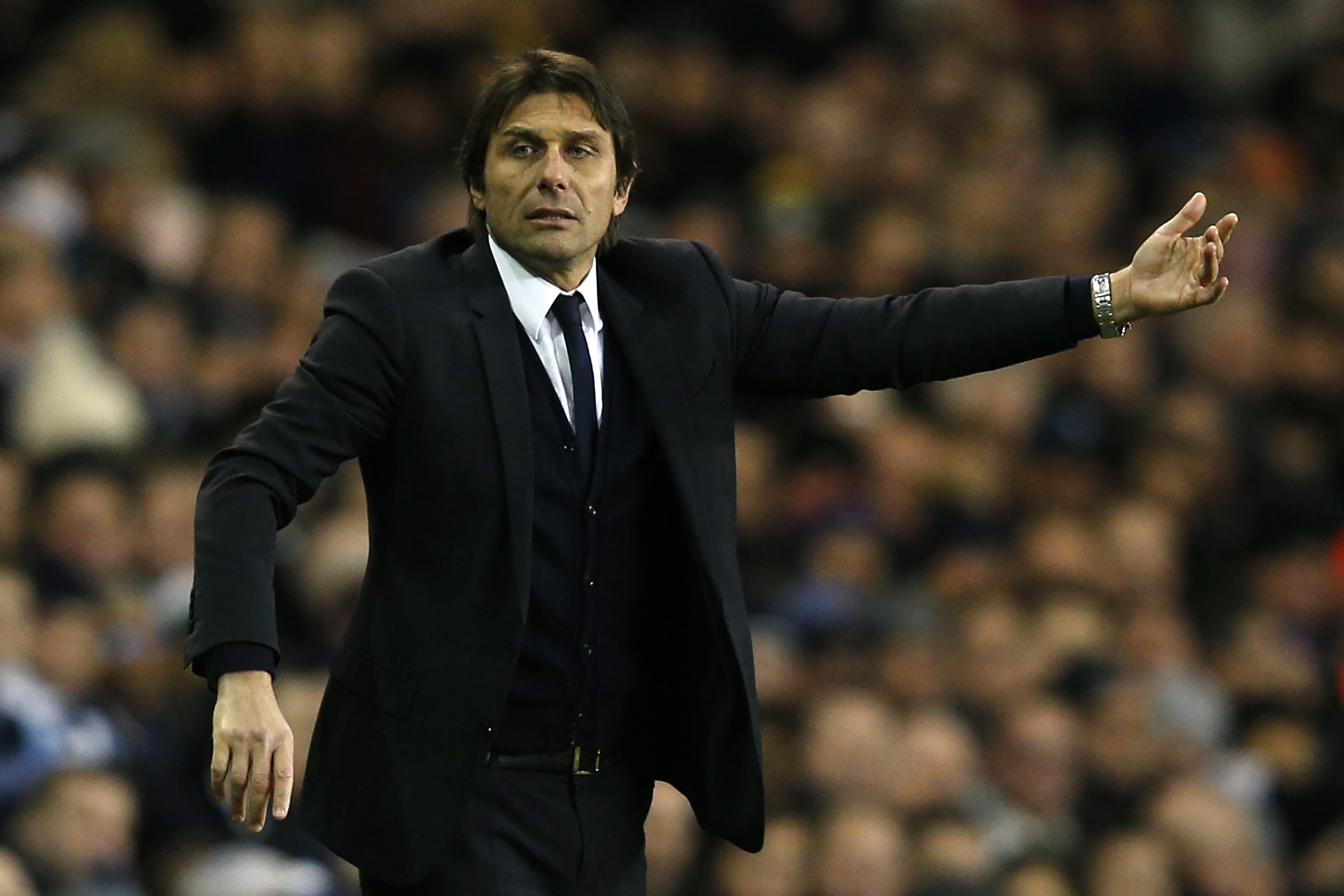 Move to Spain on the cards for Antonio Conte? (Picture Courtesy - AFP/Getty Images)