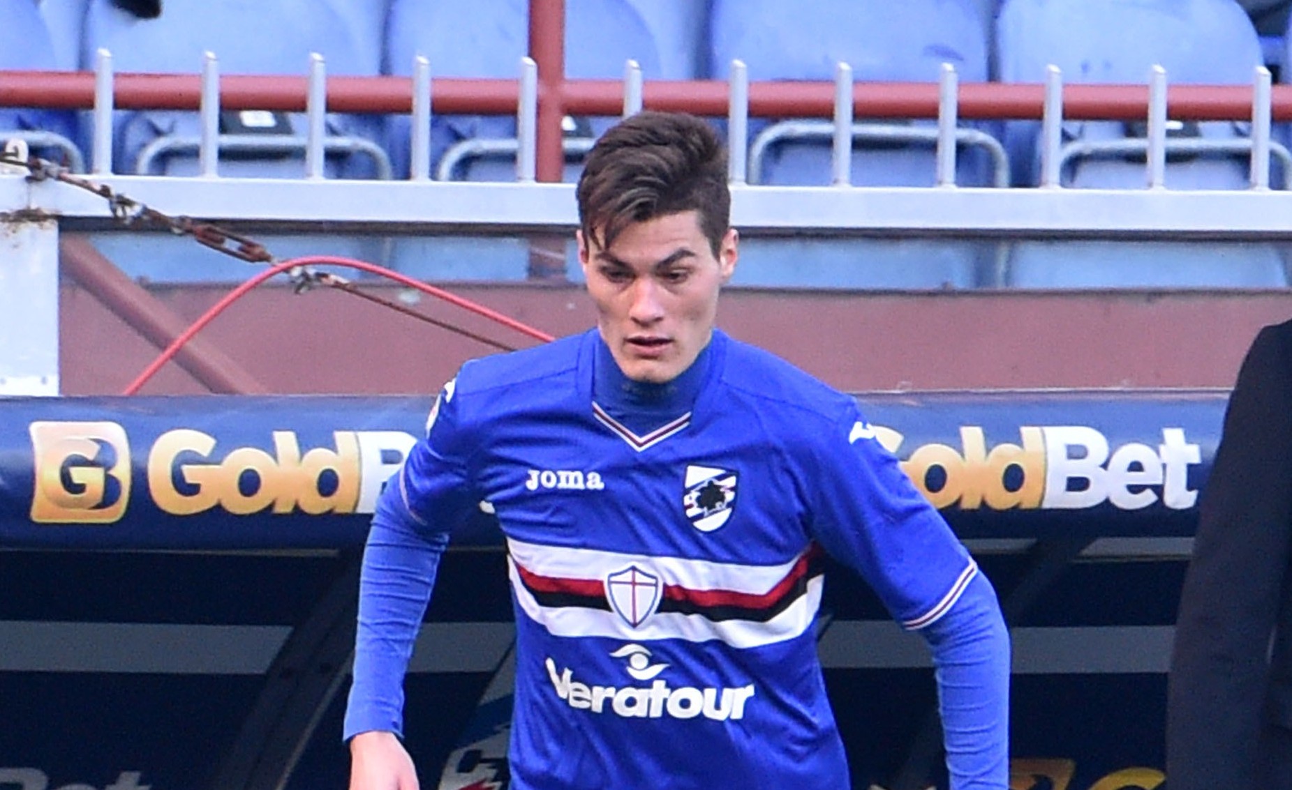 Will Schick swap Sampdoria's blues with Chelseas? (Photo courtesy - Paolo Rattini/Getty Images)