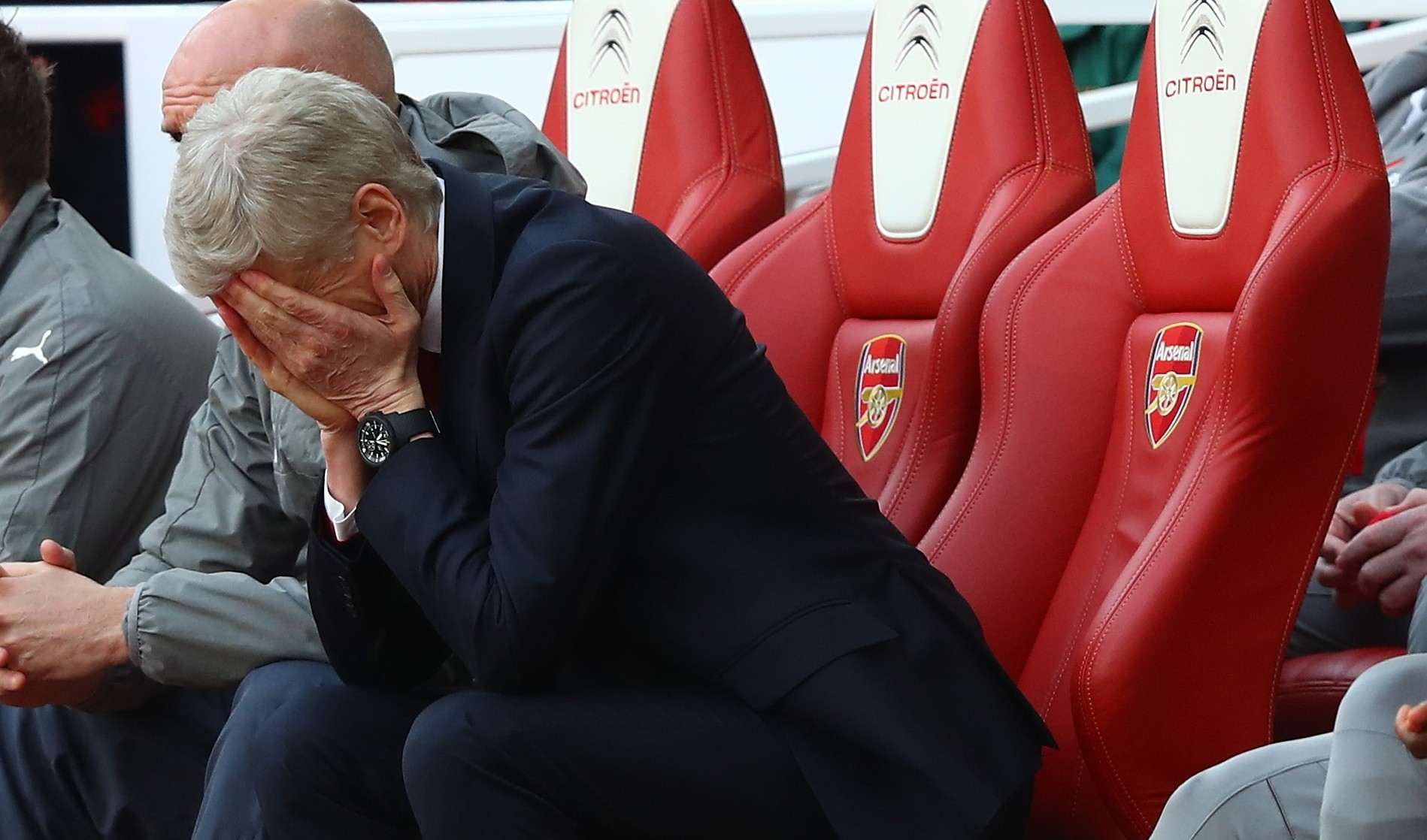 Arsene Wenger has been unable to rope in quality players during most transfer windows. (Photo by Clive Rose/Getty Images)