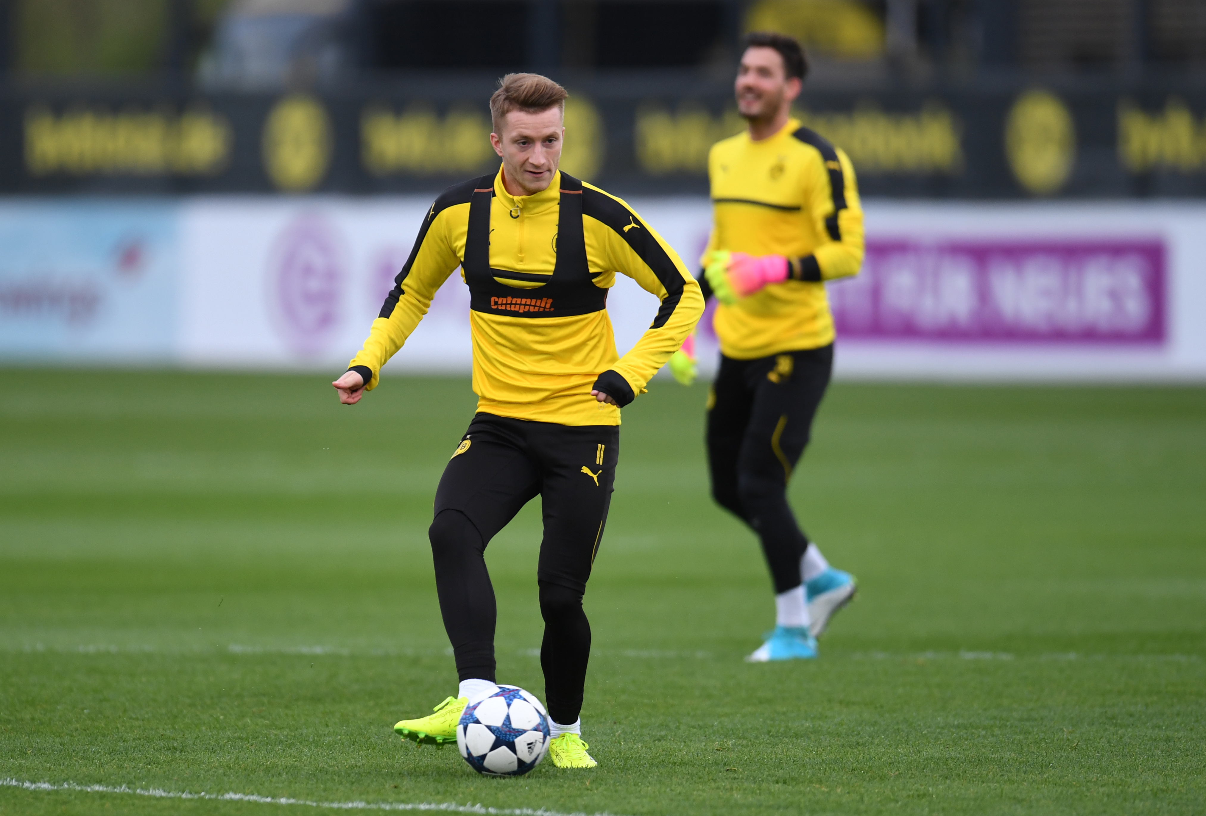Can Marco Reus guide his team to a victory against Monaco?  (Photo by Patrik Stollarz/AFP/Getty Images)