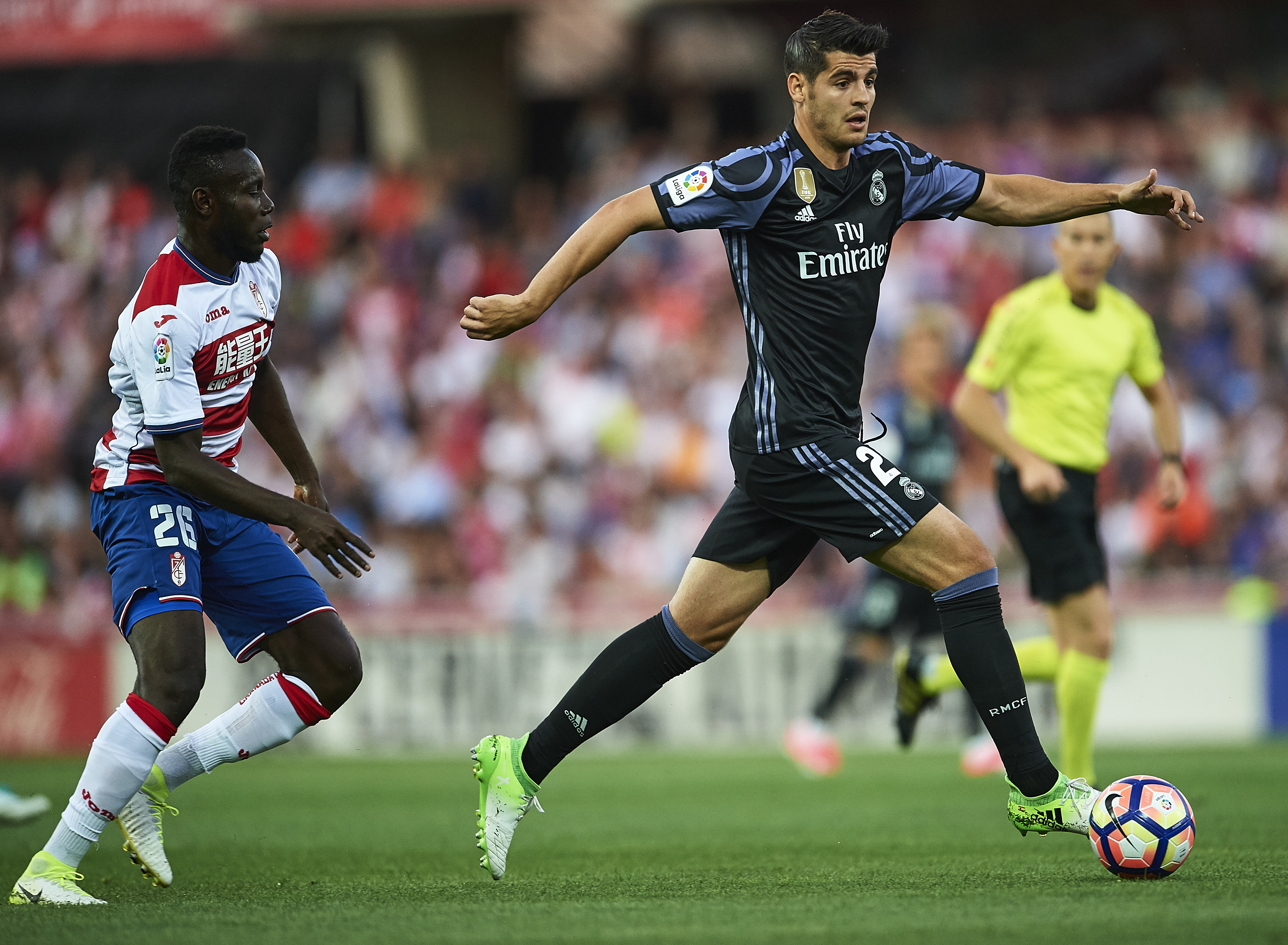 The battle for Morata is intensifying. (Photo courtesy - Aitor Alcalde/Getty Images)