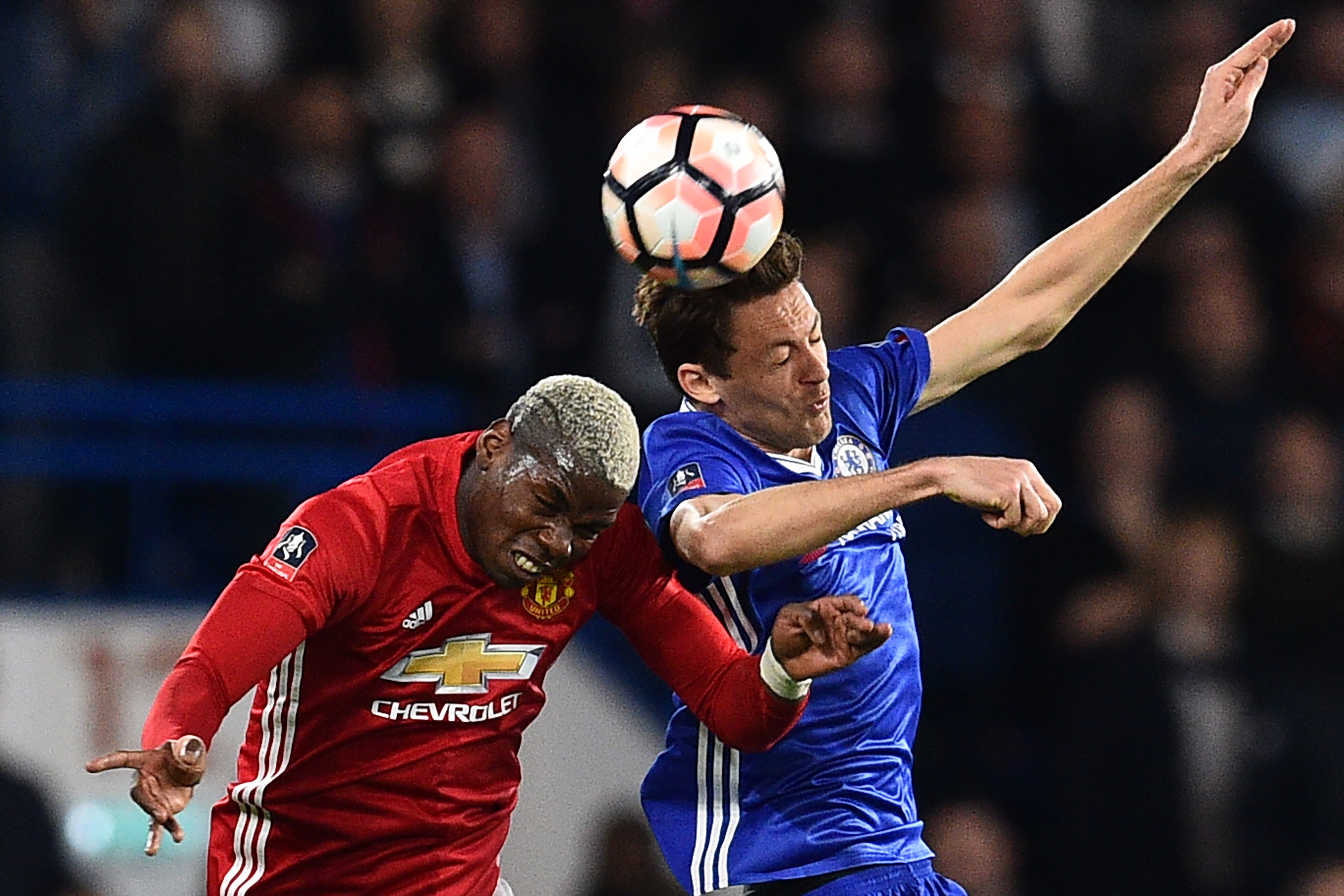 Matic and Pogba are unlikely to become teammates next season (Photo courtesy - Glyn Kirk/AFP/Getty Images)