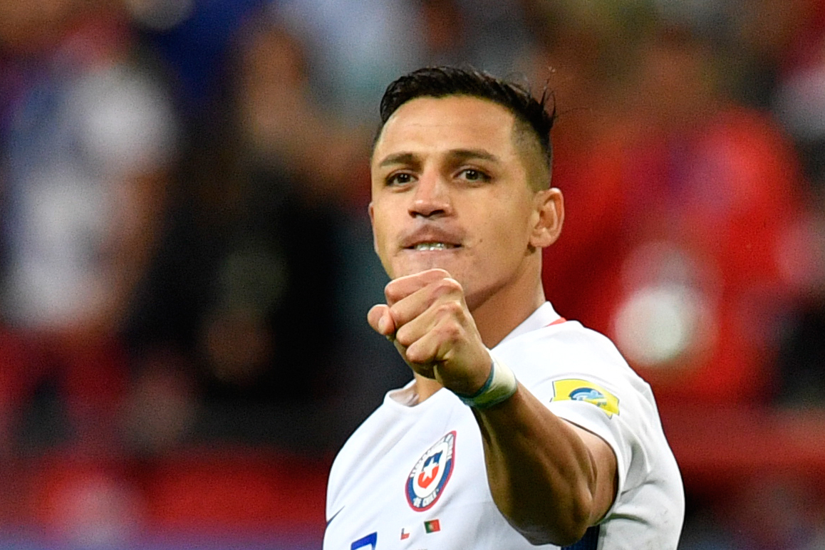 Will Sanchez don the whites of Real Madrid next season? (Photo courtesy - Alexander Nemenov/AFP/Getty Images)