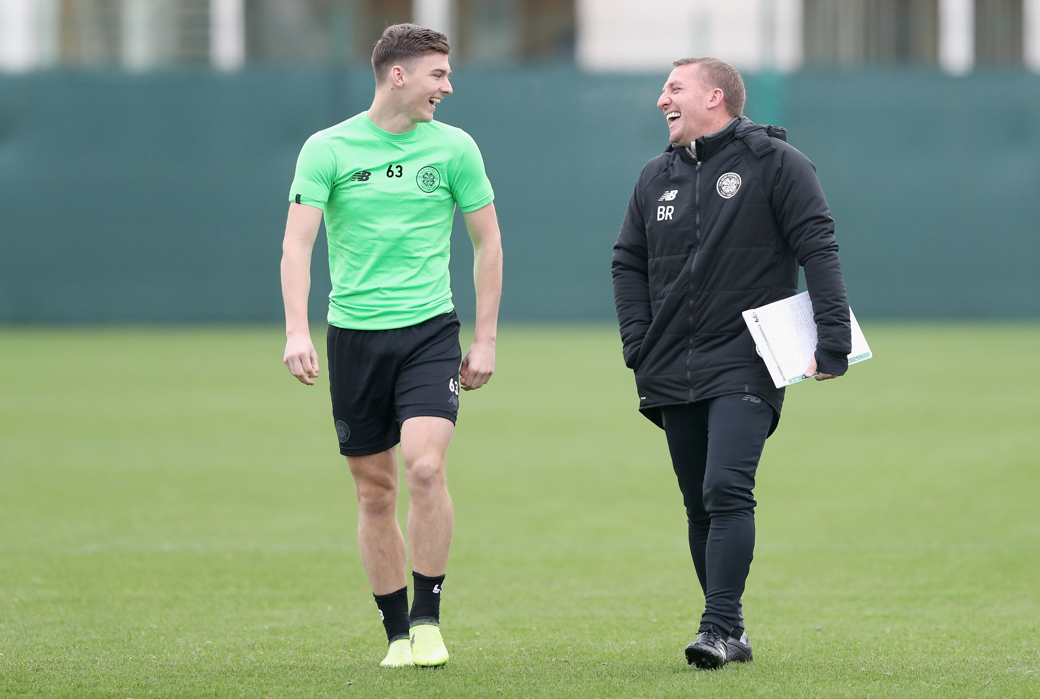 Lennon insists Celtic are in a strong position to keep Tierney. (Photo courtesy: AFP/Getty)