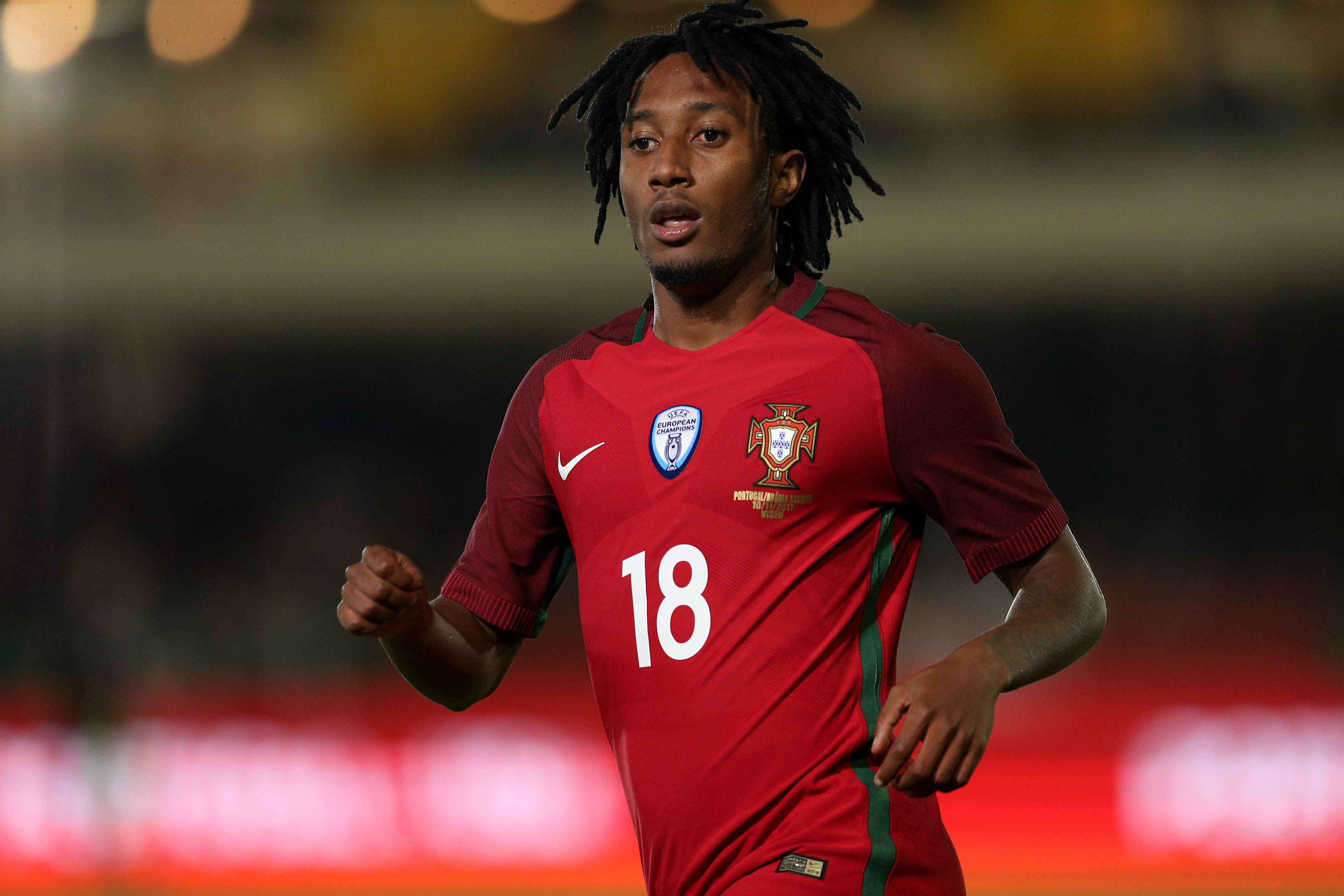 VISEU, PORTUGAL -NOVEMBER 10: Portugal forward Gelson Martins during the match between Portugal and Saudi Arabia InternationalFriendly at Estadio do Fontelo, on November 10, 2017 in Viseu, Portugal.  (Photo by Carlos Rodrigues/Getty Images)