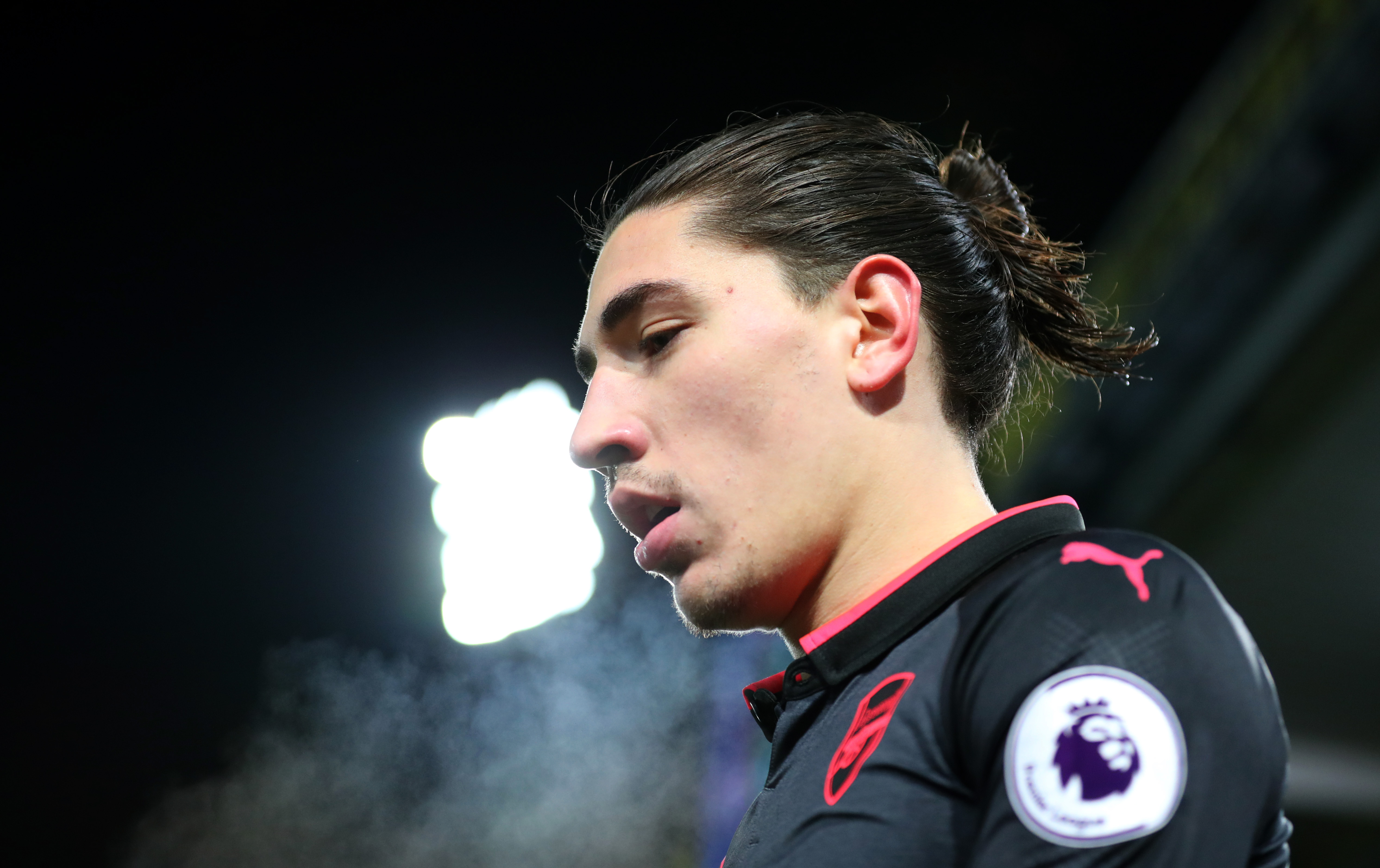 LONDON, ENGLAND - DECEMBER 28: Hector Bellerin of Arsenal during the Premier League match between Crystal Palace and Arsenal at Selhurst Park on December 28, 2017 in London, England. (Photo by Catherine Ivill/Getty Images)