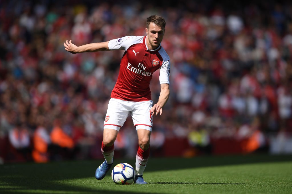 Aaron Ramsey is yet to agree a new deal with Arsenal and could be offloaded if he fails to sign one. (Courtesy: AFP/Getty)
