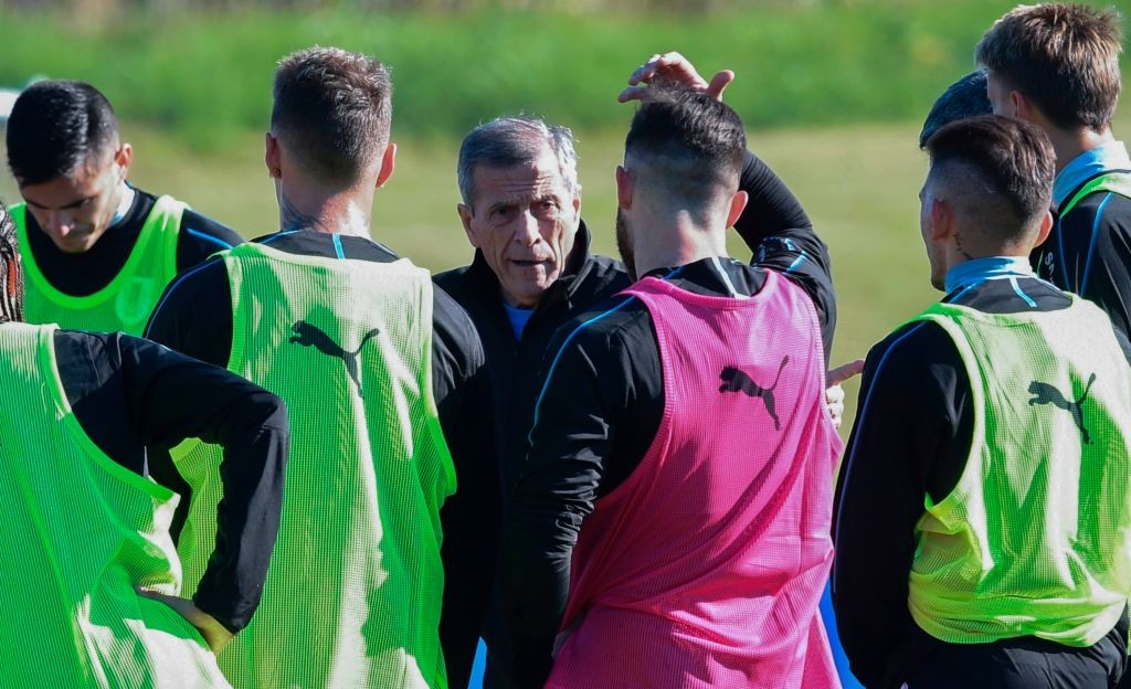 The dark horses - Uruguay (Photo: MIGUEL ROJO/AFP/Getty Images)