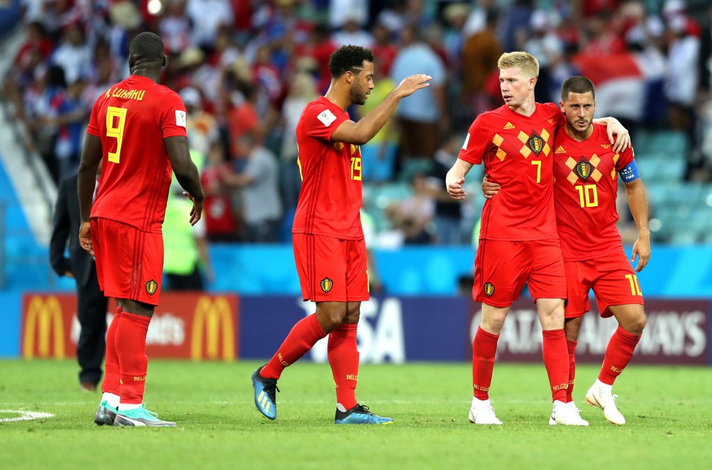 Lukaku and Kevin De Bruyne will hold the key for Belgium (Photo by Richard Heathcote/Getty Images)