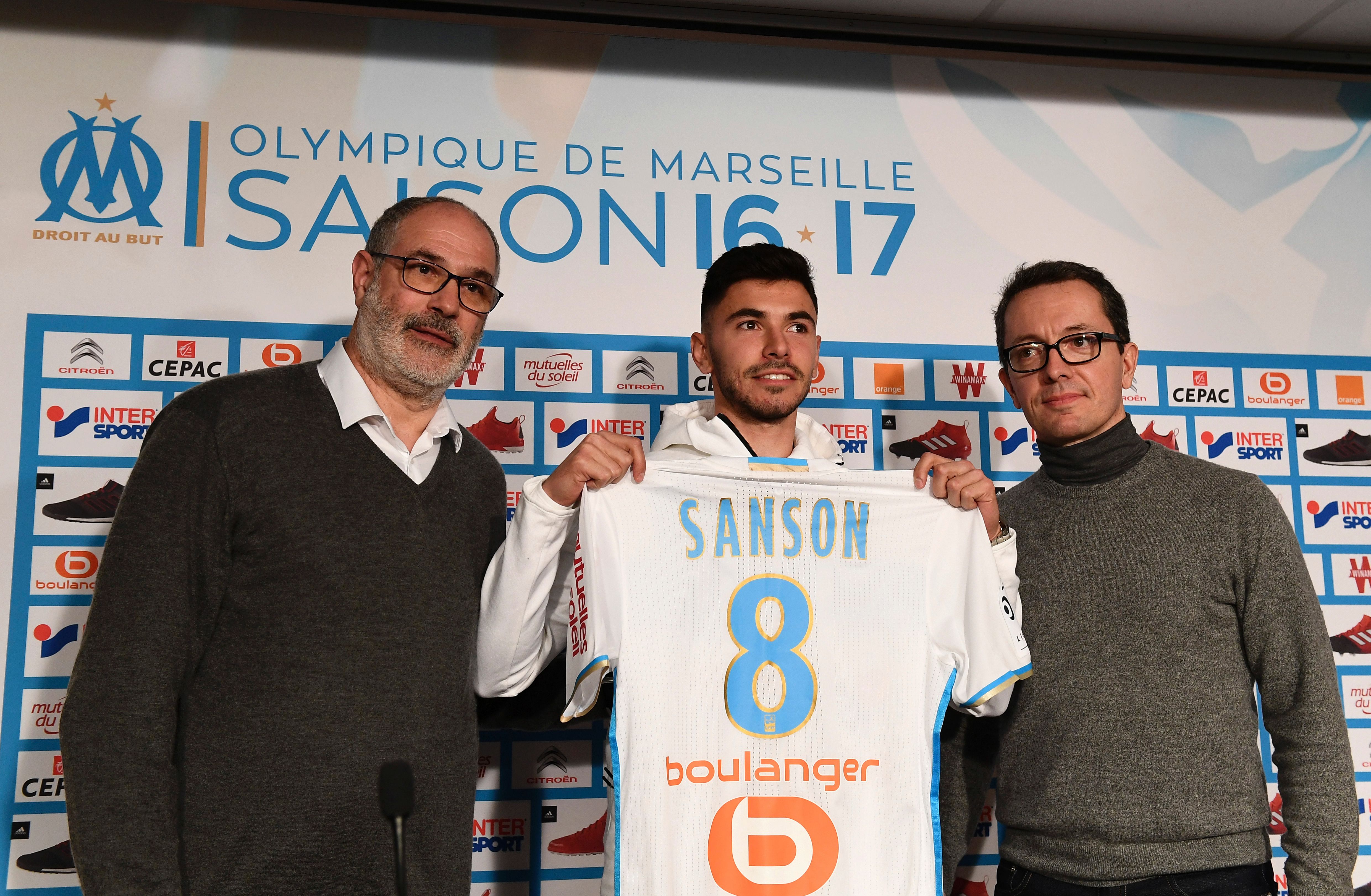 Sanson's debut season at Marseille has been a resounding success. (Picture Courtesy - AFP/Getty Images)