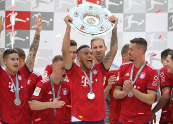 Tolisso's debut campaign in the Bundesliga can be chalked down as a success. (Picture Courtesy - AFP/Getty Images)