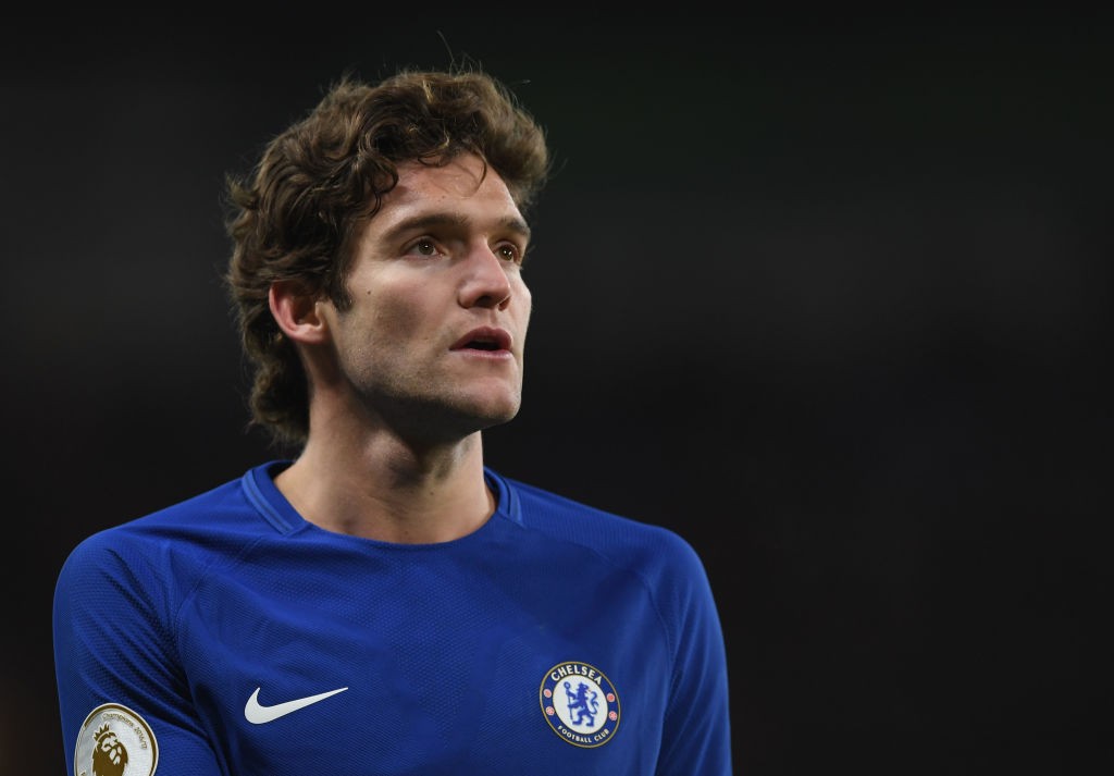 LONDON, ENGLAND - JANUARY 31: Marcos Alonso of Chelsea during the Premier League match between Chelsea and AFC Bournemouth at Stamford Bridge on January 31, 2018 in London, England. (Photo by Shaun Botterill/Getty Images)