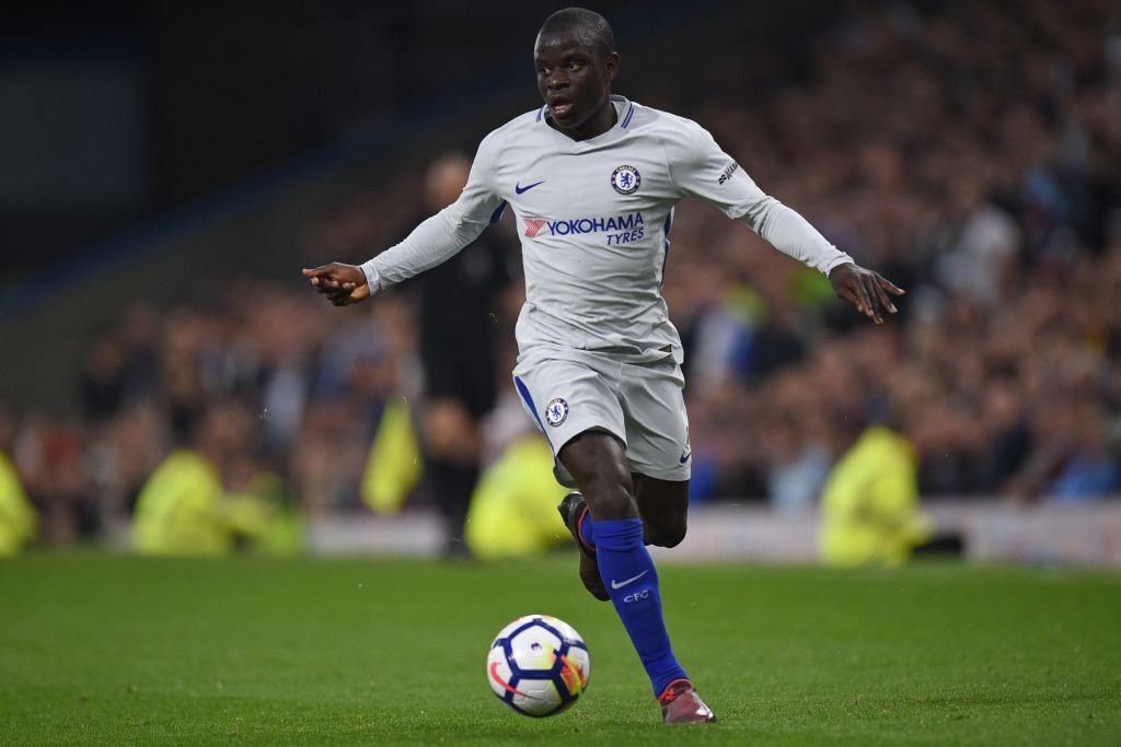 N'Golo Kante is on the verge of becoming the second-highest paid Chelsea player (Photo by Oli SCARFF / AFP) / RESTRICTED TO EDITORIAL USE. No use with unauthorized audio, video, data, fixture lists, club/league logos or 'live' services. Online in-match use limited to 75 images, no video emulation. No use in betting, games or single club/league/player publications. / (Photo credit should read OLI SCARFF/AFP/Getty Images)