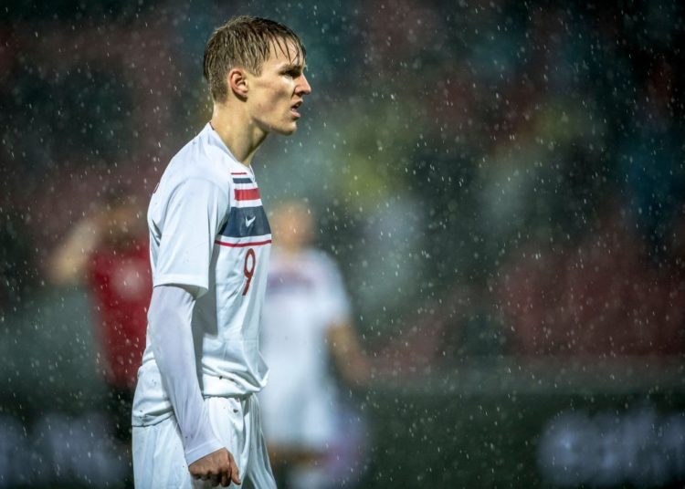 Arsenal should make a move for Odegaard instead of Maddison and Aouar. (Photo by Trond Tandberg/Getty Images)