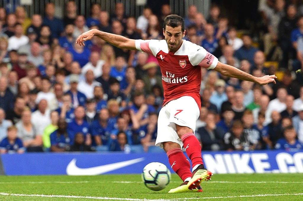 Mkhitaryan starred for Arsenal with a goal and assist to his name. (Photo courtesy: AFP/Getty)