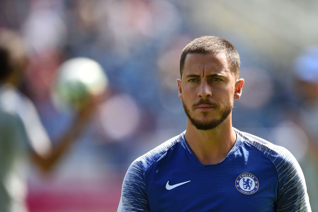 Eden Hazard is primed to make his first start of the season for Chelsea when they take on Arsenal. (Photo courtesy: AFP/Getty)