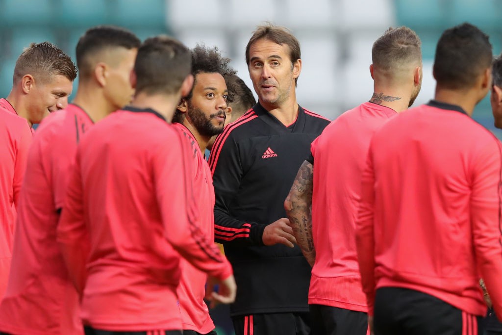 Lopetegui will look to rally his troops after the UEFA Super Cup loss. (Photo courtesy - Alexander Hassenstein/Getty Images)