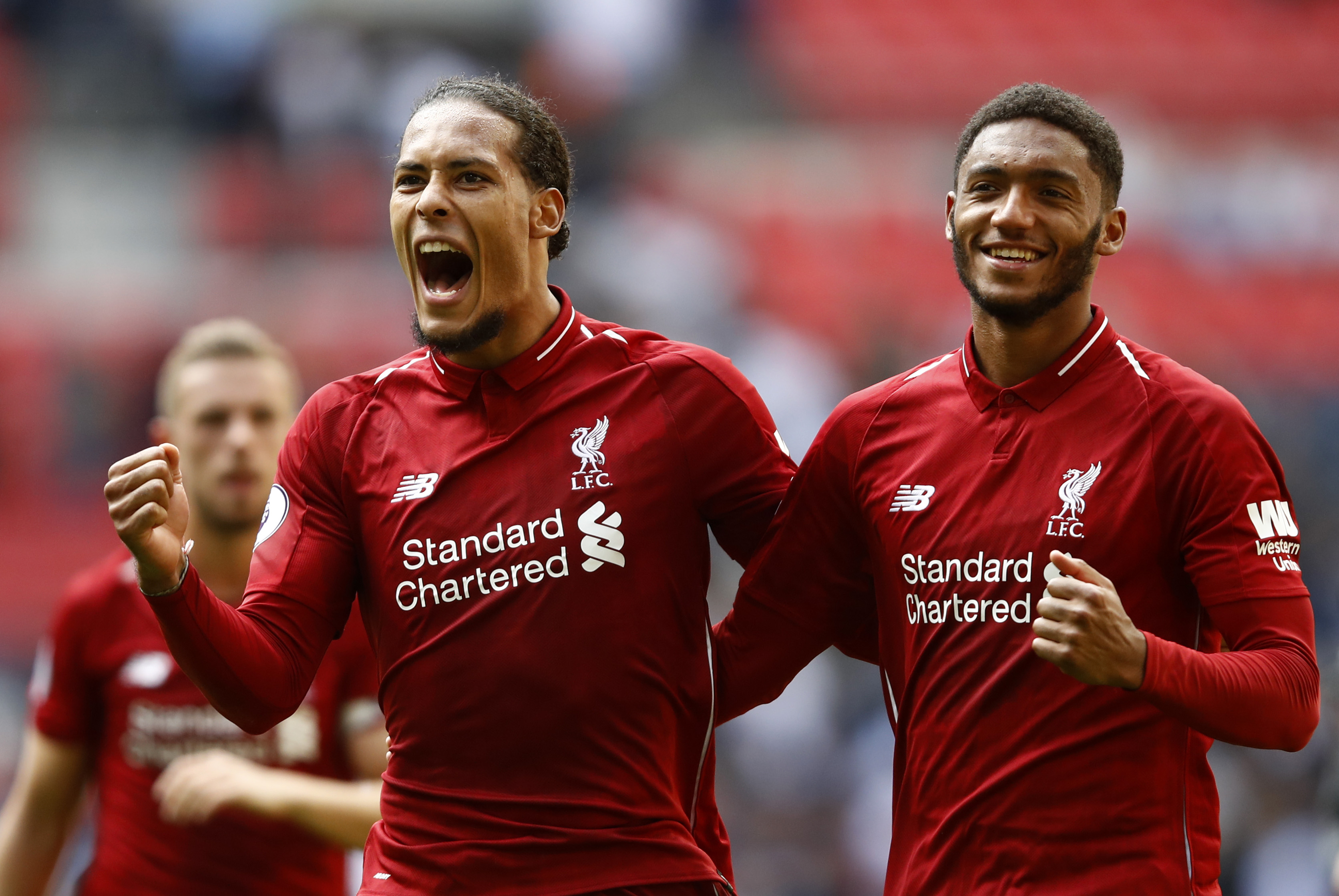 Van Dijk and Gomez are set for an extended spell on the sidelines  (Photo courtesy - Julian Finney/Getty Images)