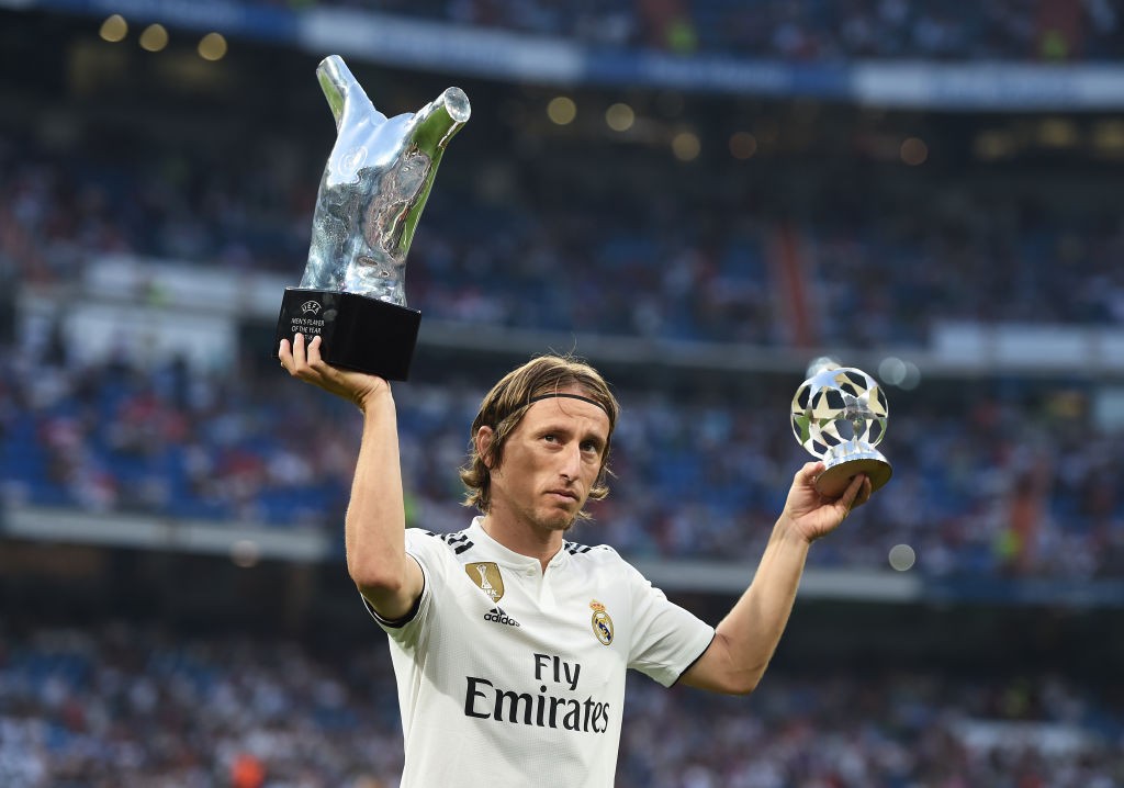 Luka Modric won the World Cup Golden Ball, UEFA Best Player award and numerous trophies during his time at Real Madrid. (Photo courtesy: AFP/Getty)
