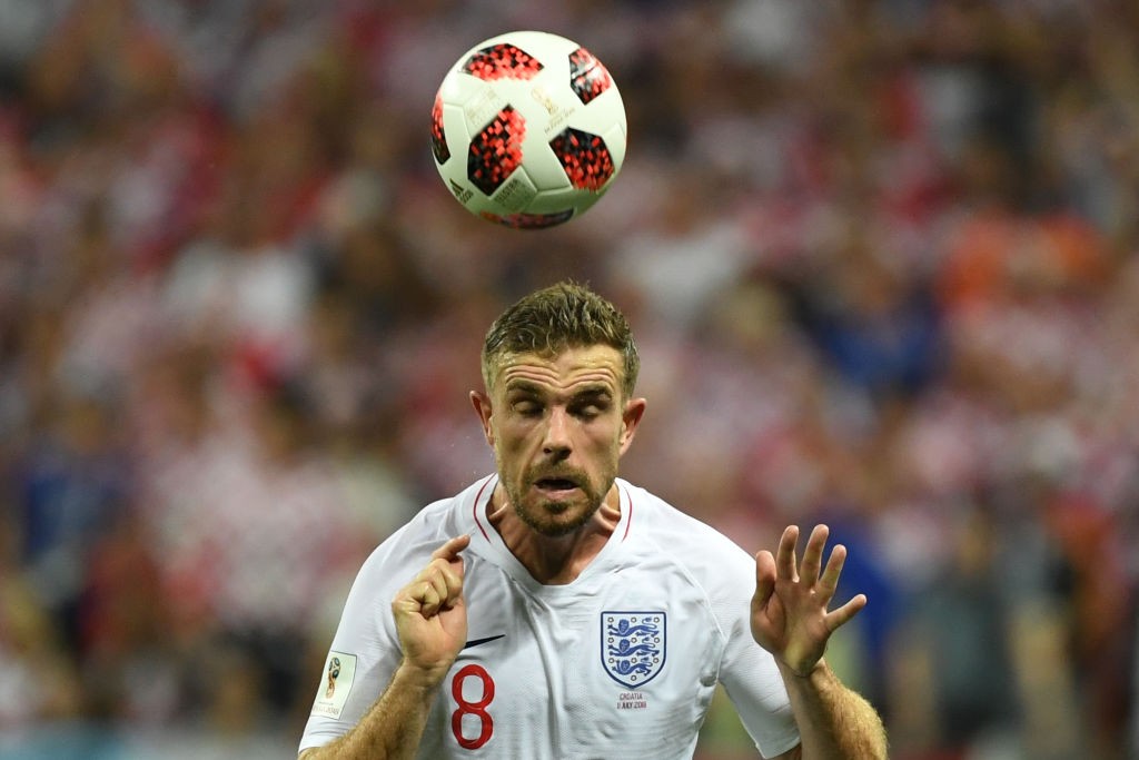 Jordan Henderson picked up an injury against Belgium (Photo courtesy: AFP/Getty)