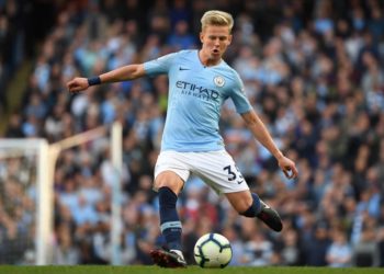 Oleksandr Zinchenko is likely to start for City at left-back. (Photo courtesy: AFP/Getty)