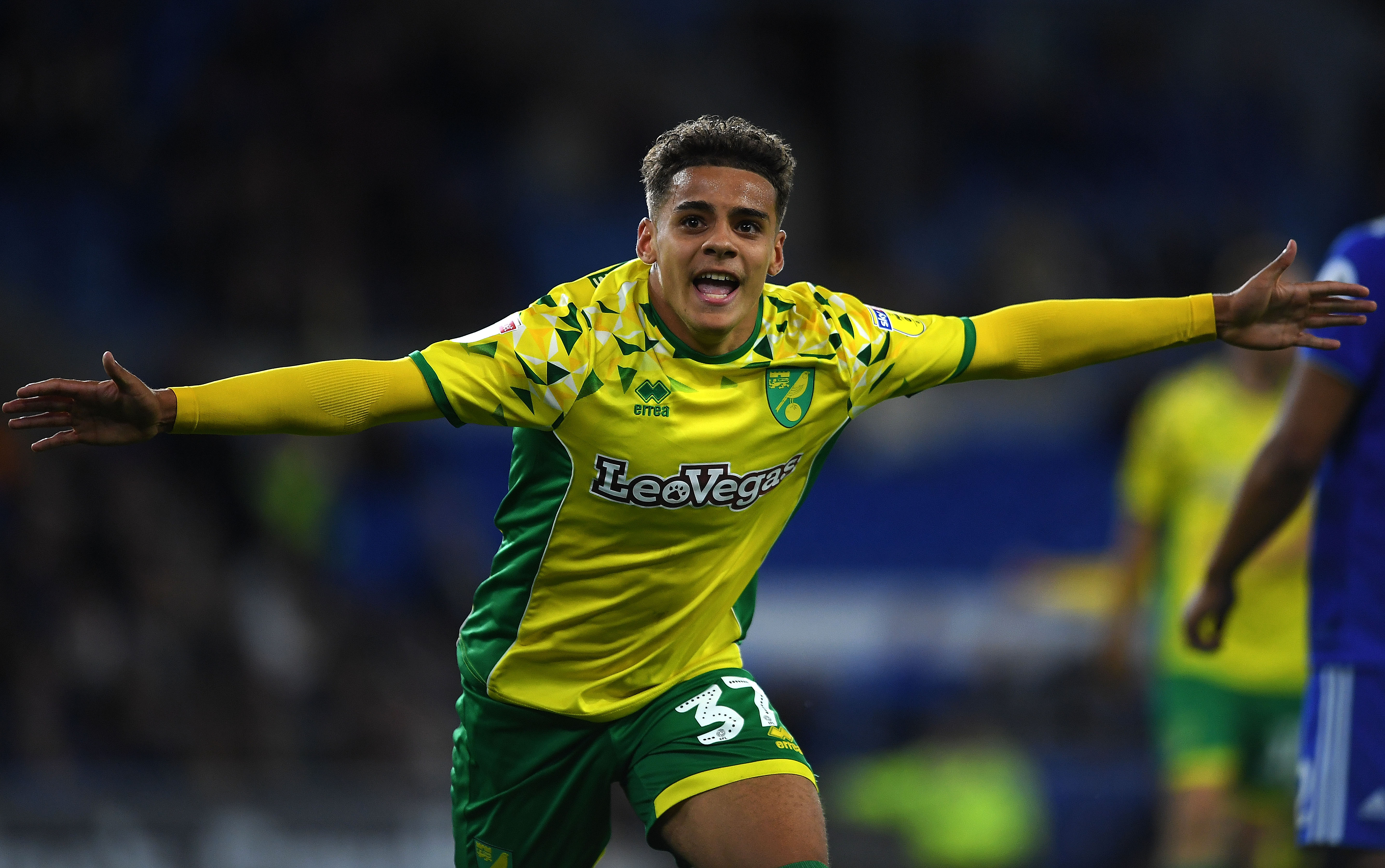 Aarons is enjoying a sensational debut season with Norwich (Picture Courtesy - AFP/Getty Images)