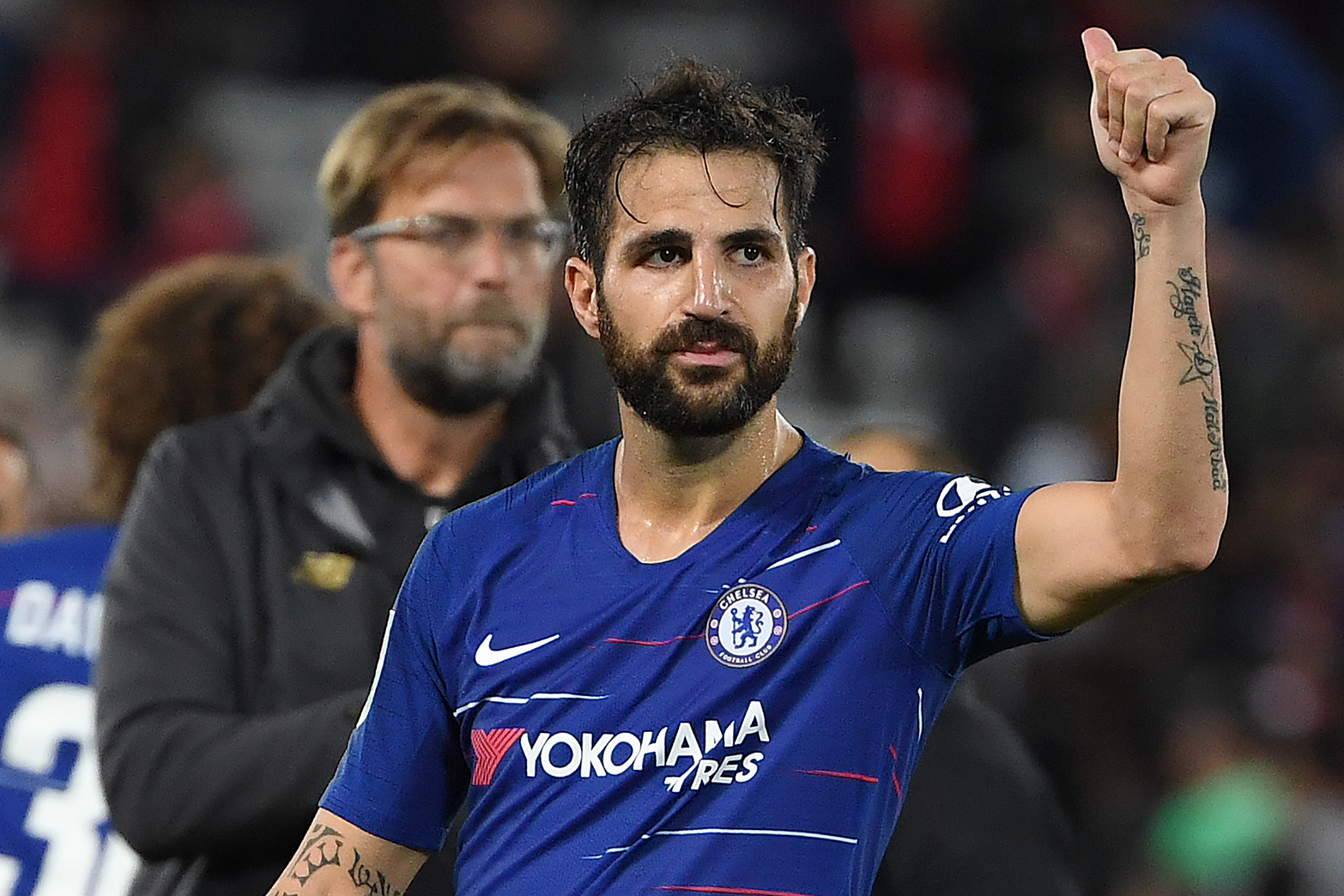 Thumbs to sealing Chelsea exit? (Photo by Paul Ellis/AFP/Getty Images)