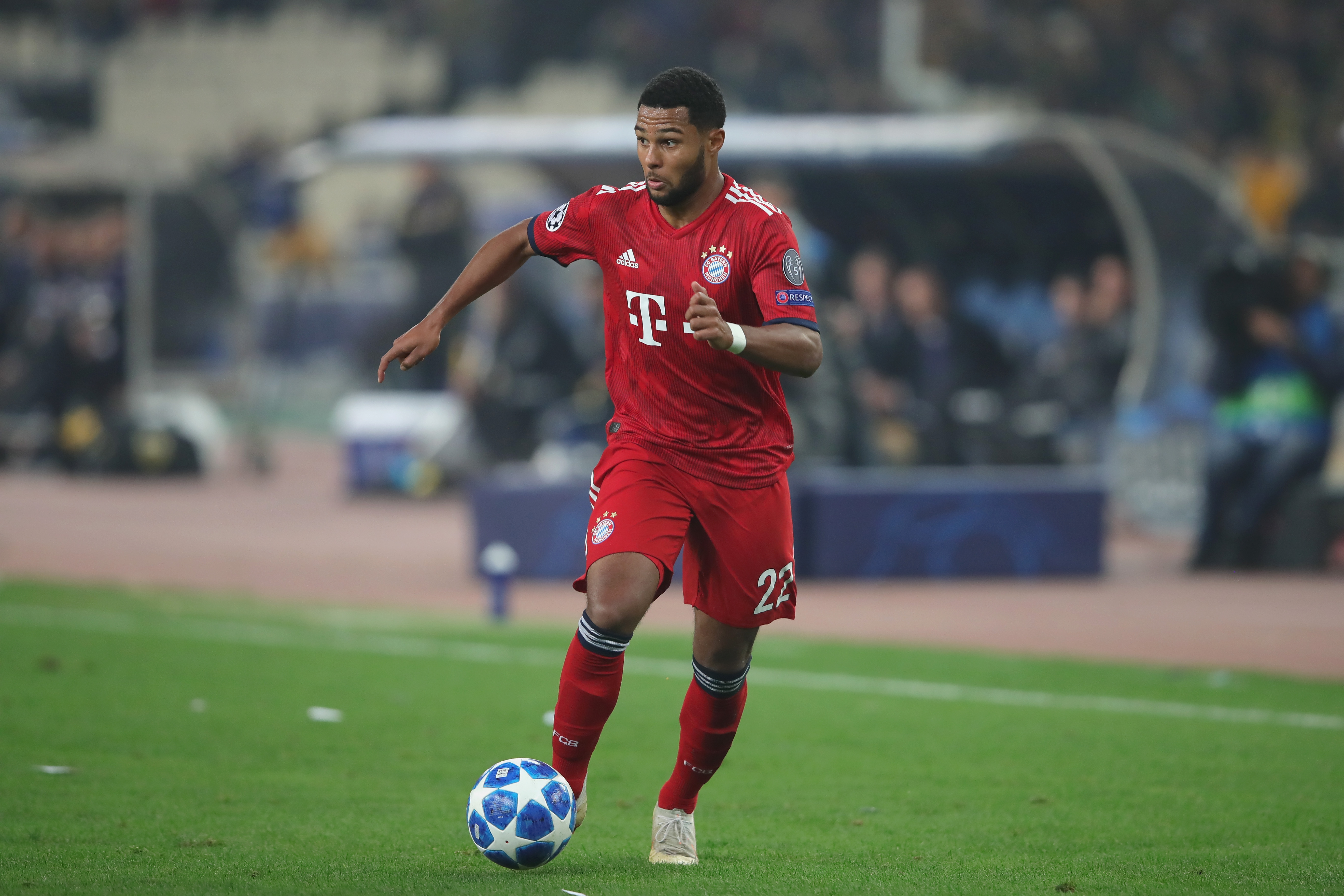 Time for Gnabry to shine! (Photo by Alexander Hassenstein/Bongarts/Getty Images)